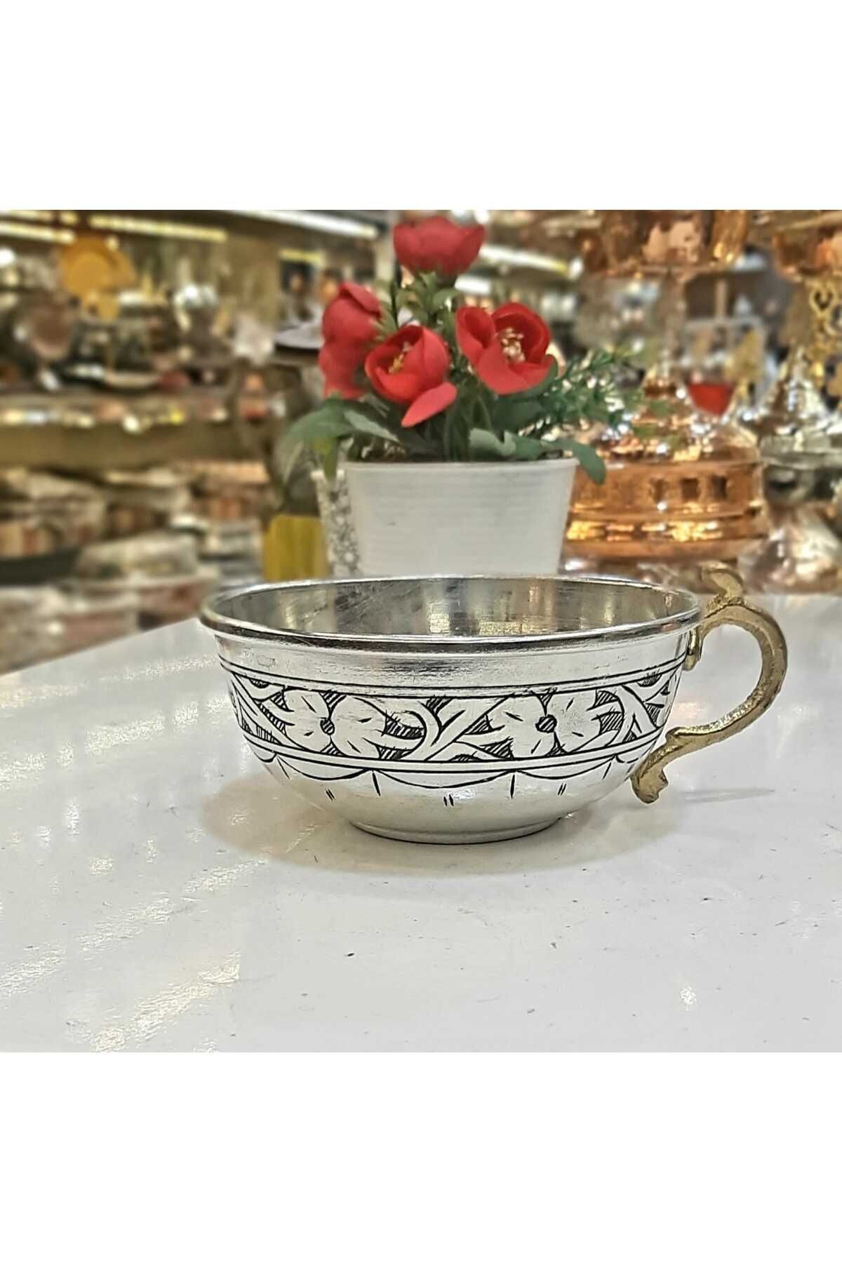 bakır lüks oyma tas