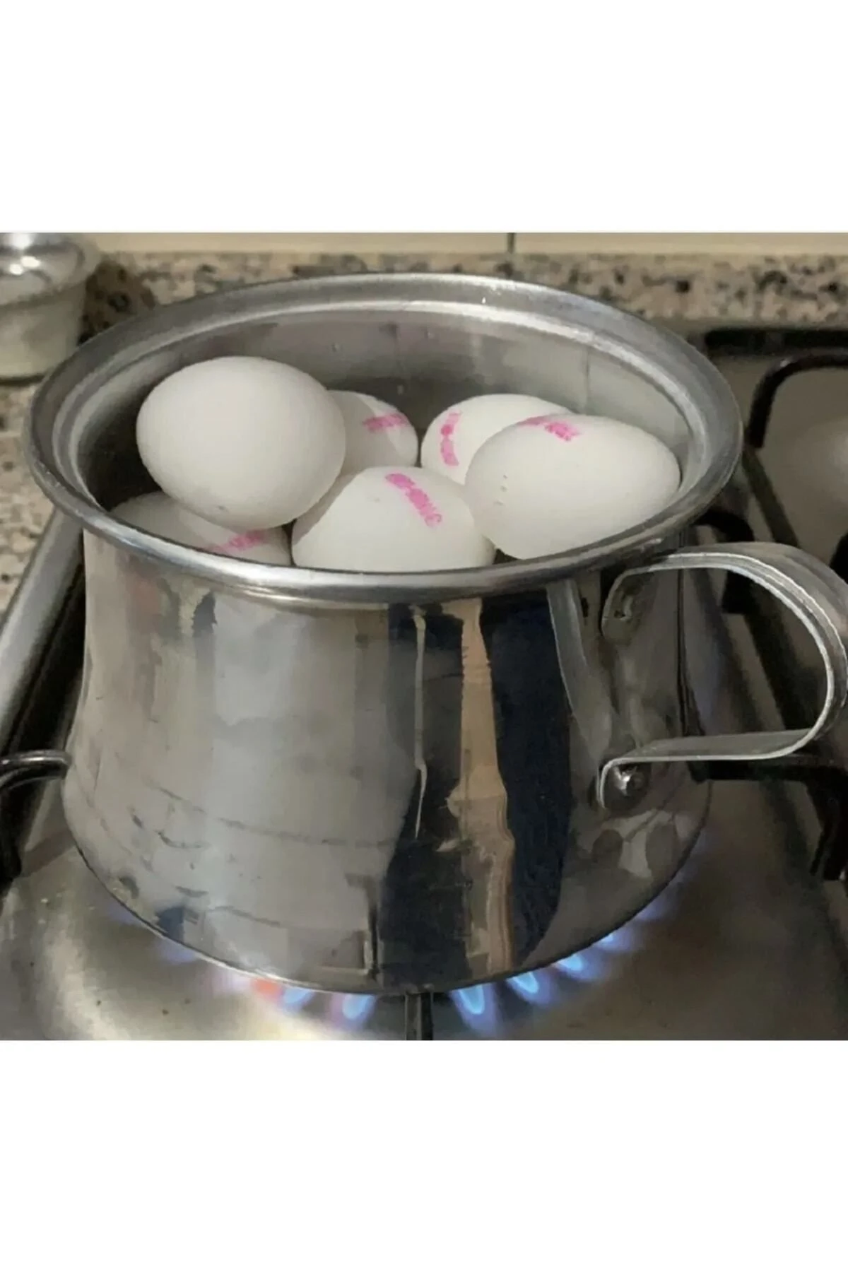 Elçe Yumurta haşlama kazanı alüminyum mini boy çap 13cm yükseklik 9,5cm