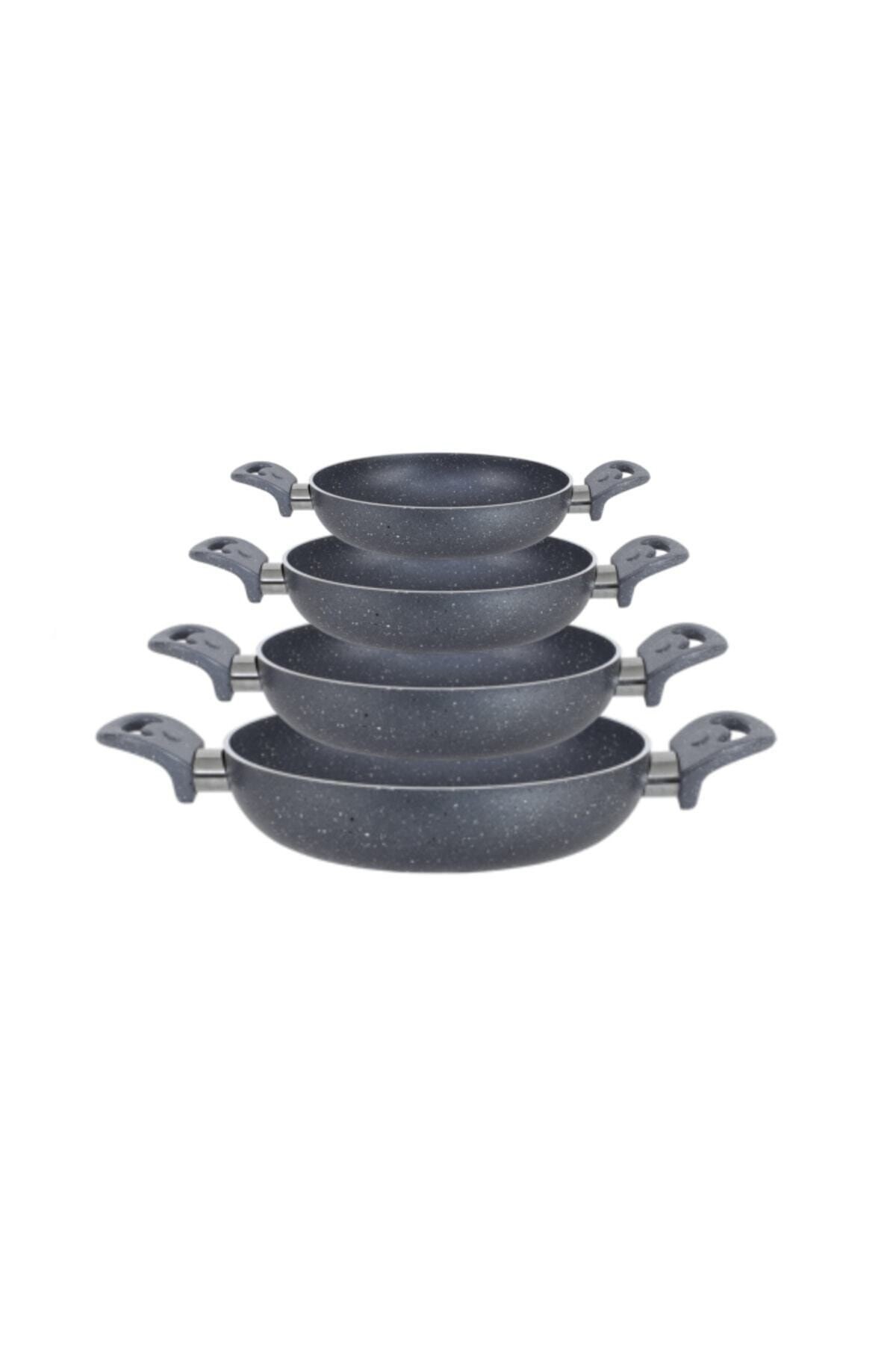 Granit 18/20/22/24 Cm Yumurta Tava Seti