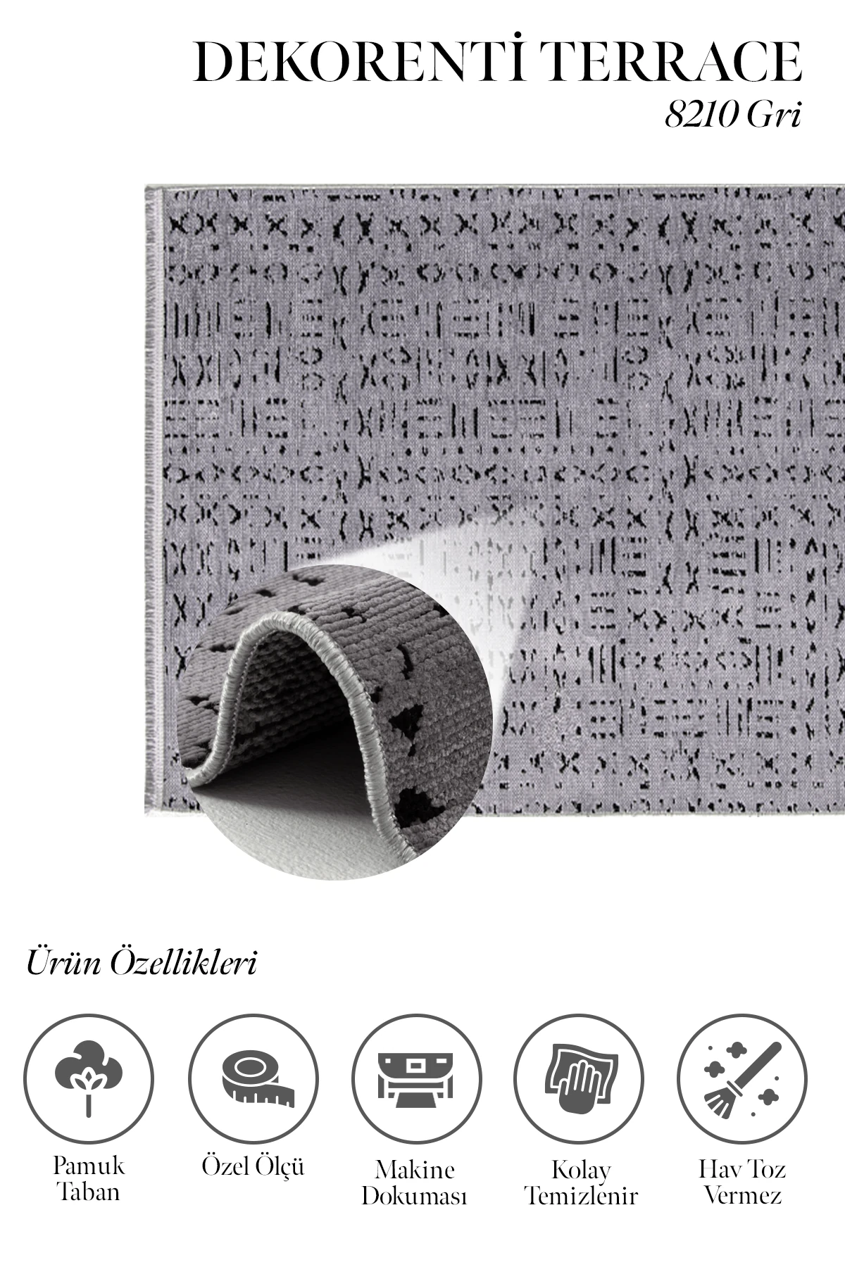 Terrace 8210 Gri