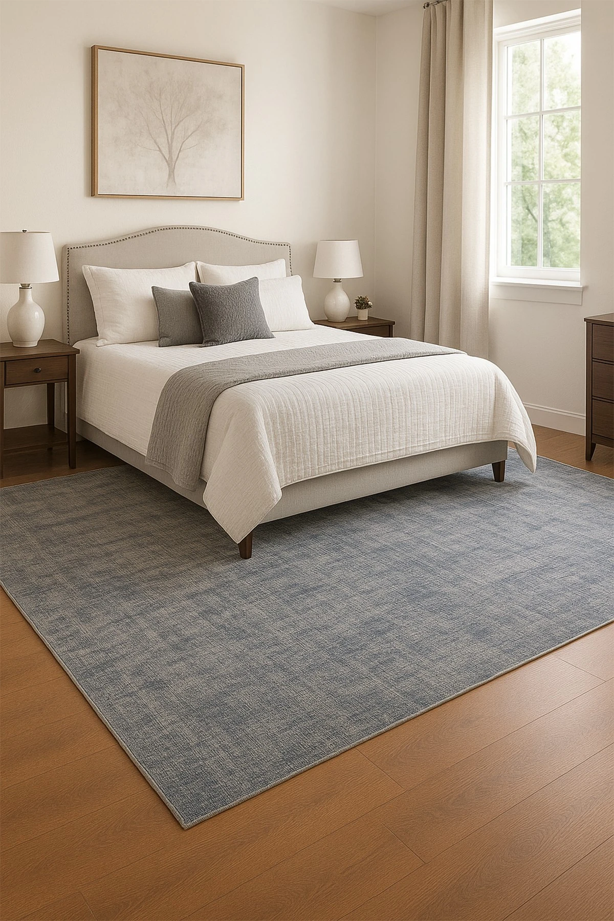 Katre KTR Antrasit - Salon, Koridor (Yolluk), Mutfak, Antre, Yatak ve Oturma Odası Halısı