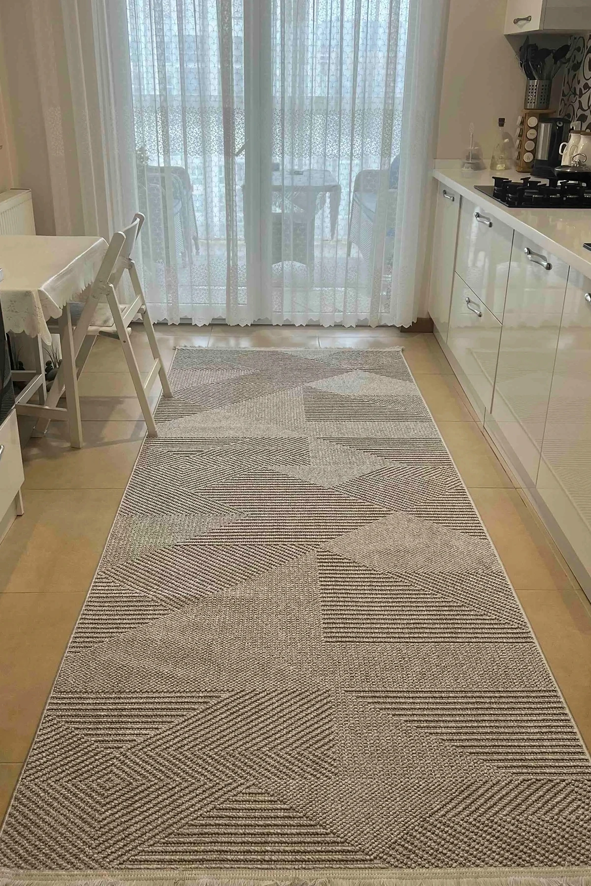 Venti 1456 Gri - Salon, Koridor (Yolluk), Mutfak, Antre, Yatak ve Oturma Odası Halısı