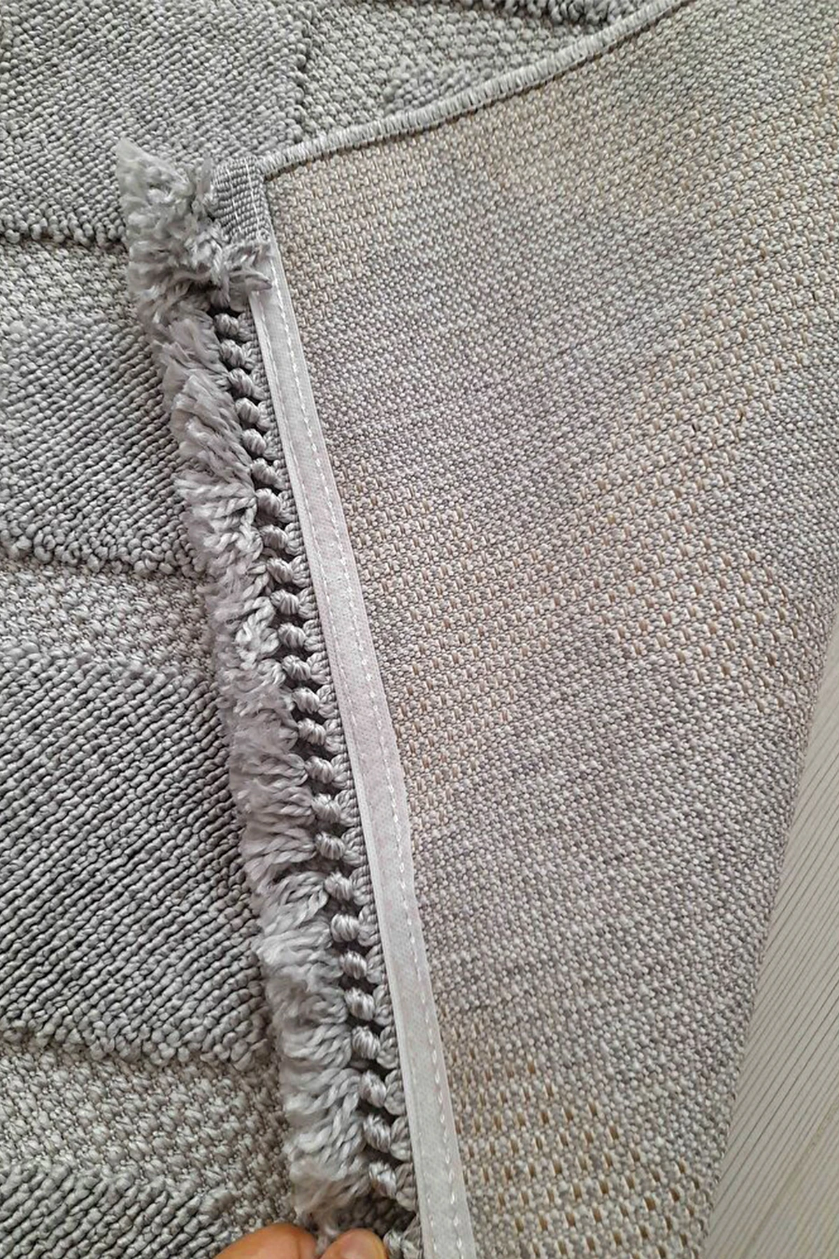 Velino 7505 Gri - Salon, Koridor (Yolluk), Mutfak, Antre, Yatak ve Oturma Odası Halısı