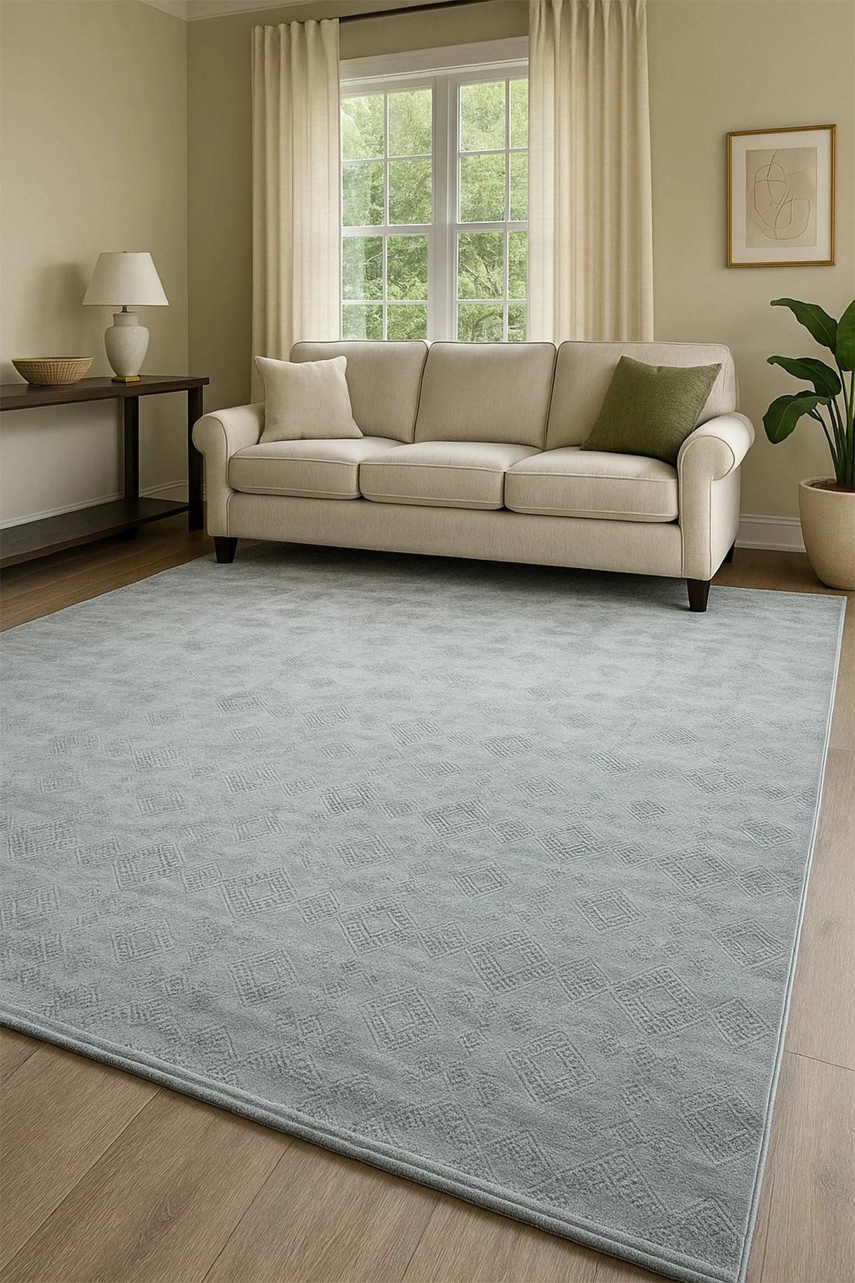 Jasper 1076 Gri - Salon, Koridor (Yolluk), Mutfak, Antre, Yatak ve Oturma Odası Halısı