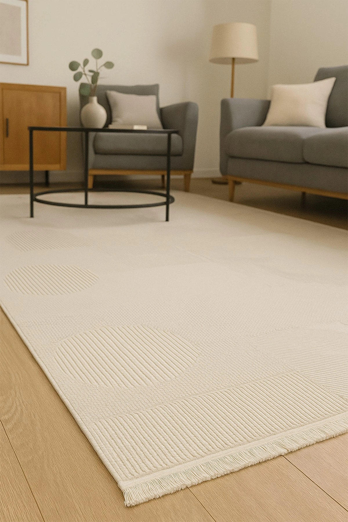 Pera 9505 Bej - Salon, Koridor (Yolluk), Mutfak, Antre, Yatak ve Oturma Odası Halısı