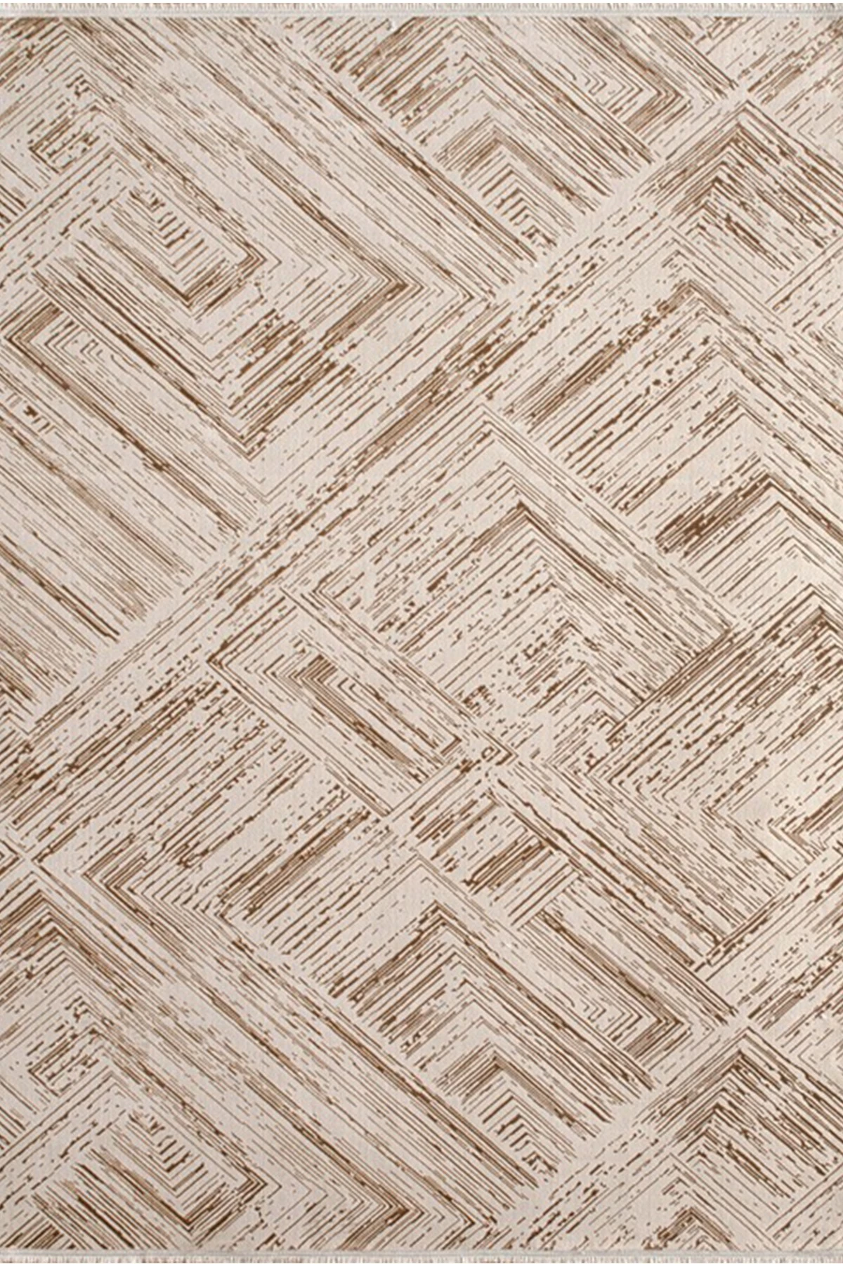 Mirvari 4093 Bej - Salon, Koridor (Yolluk), Mutfak, Antre, Yatak ve Oturma Odası Halısı