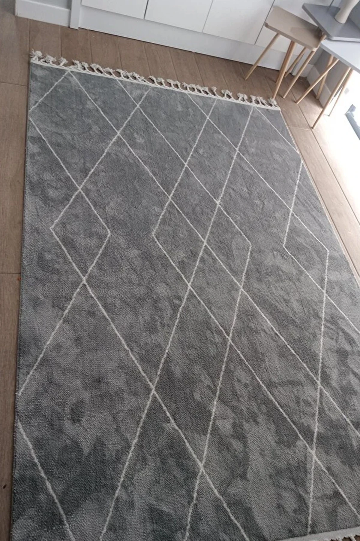 Pentaya GST 03 Gri - Salon, Koridor (Yolluk), Mutfak, Antre, Yatak ve Oturma Odası Halısı