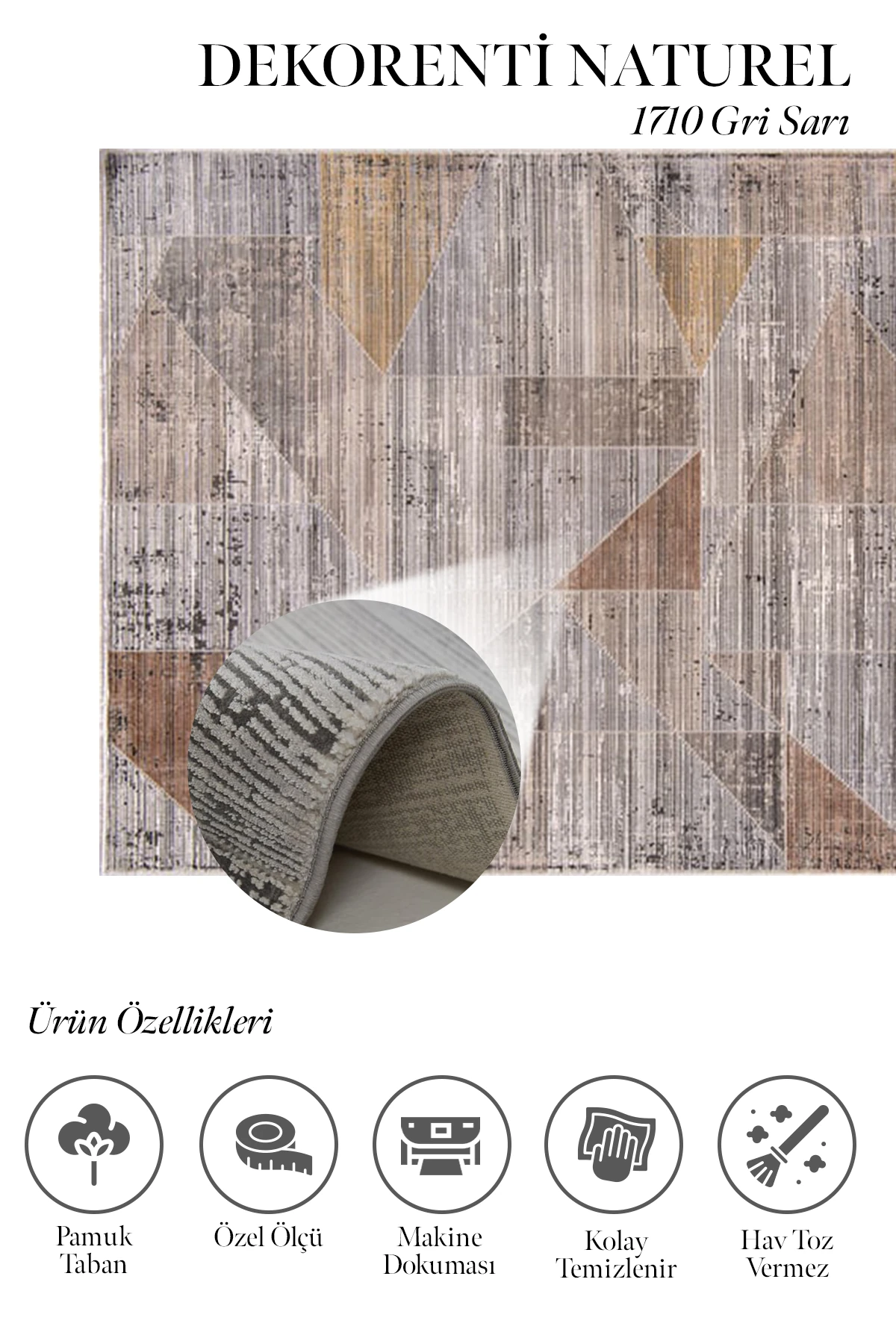 Naturel 1710 Gri Sarı