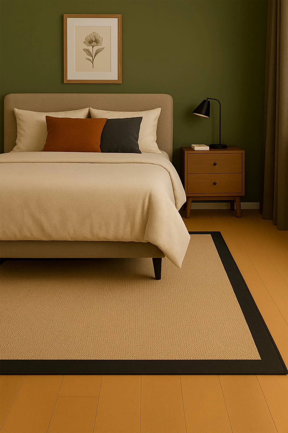 Goldie GLD 2703 Jüt Halı Bej - Salon, Koridor (Yolluk), Mutfak, Antre, Yatak ve Oturma Odası Halısı