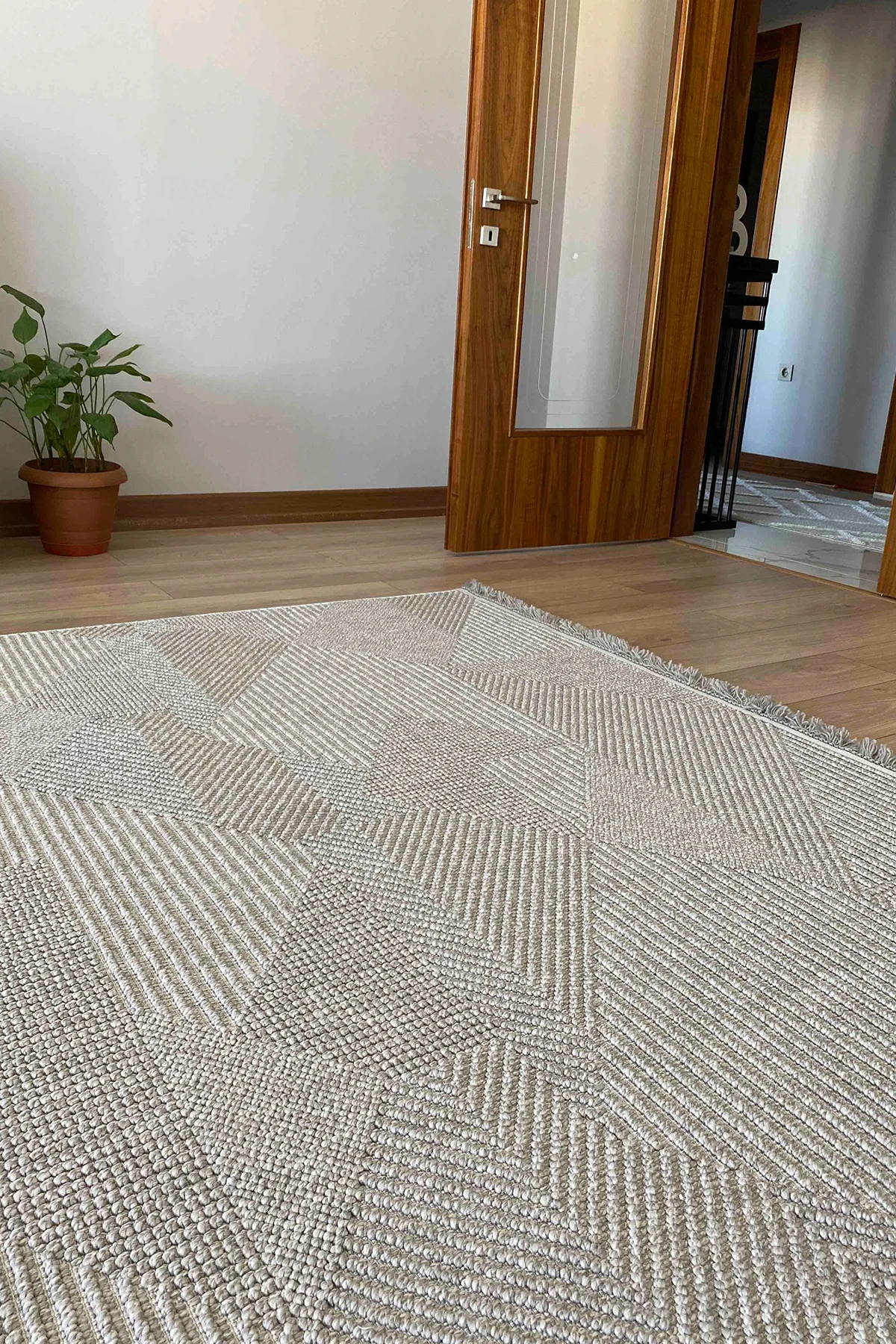 Venti 1456 Gri - Salon, Koridor (Yolluk), Mutfak, Antre, Yatak ve Oturma Odası Halısı