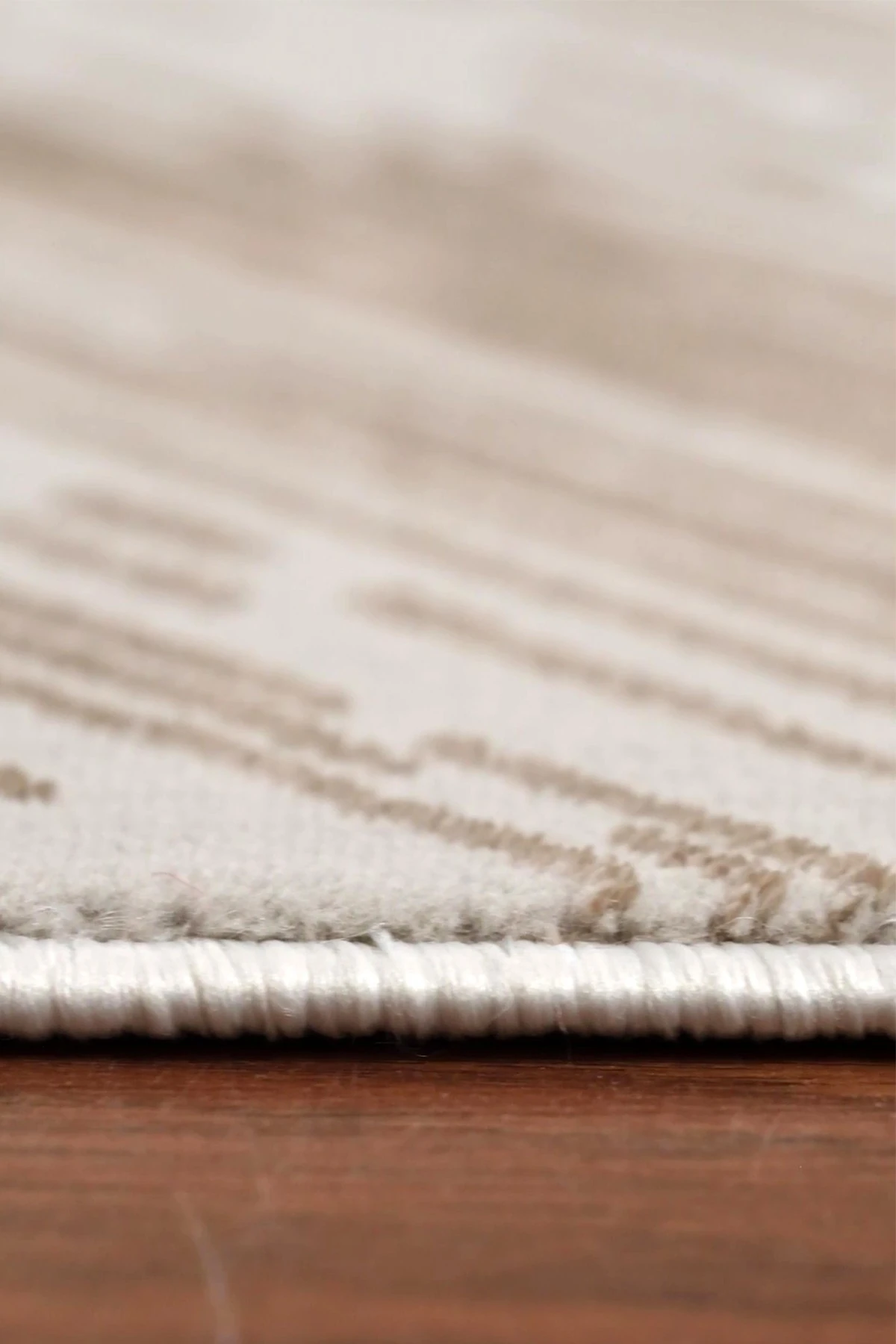 Mirvari 4093 Bej - Salon, Koridor (Yolluk), Mutfak, Antre, Yatak ve Oturma Odası Halısı