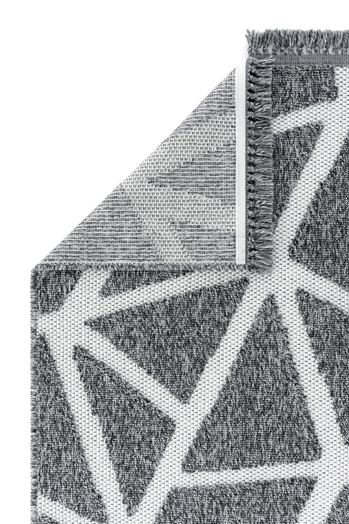 Velino 7504 Antrasit - Salon, Koridor (Yolluk), Mutfak, Antre, Yatak ve Oturma Odası Halısı