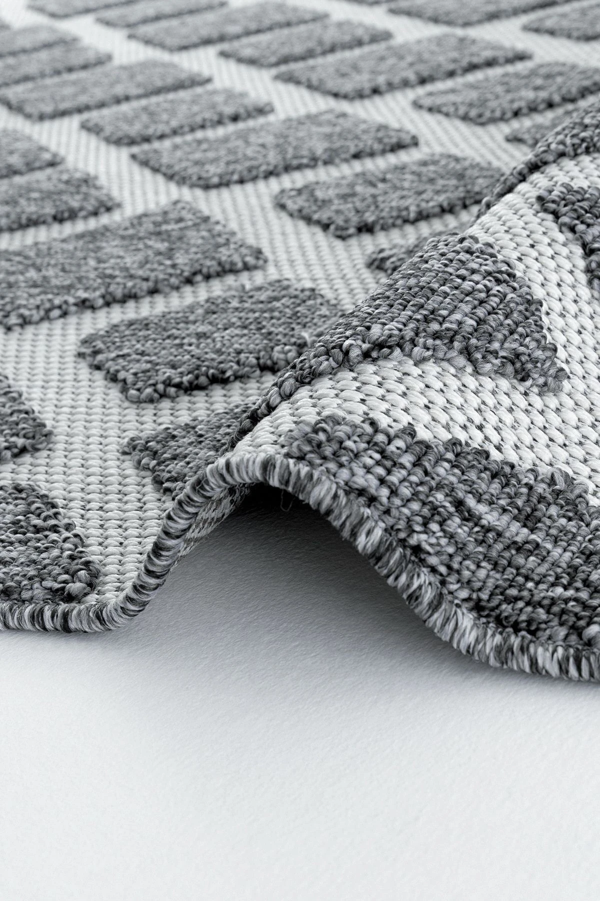 Velino 7508 Antrasit - Salon, Koridor (Yolluk), Mutfak, Antre, Yatak ve Oturma Odası Halısı