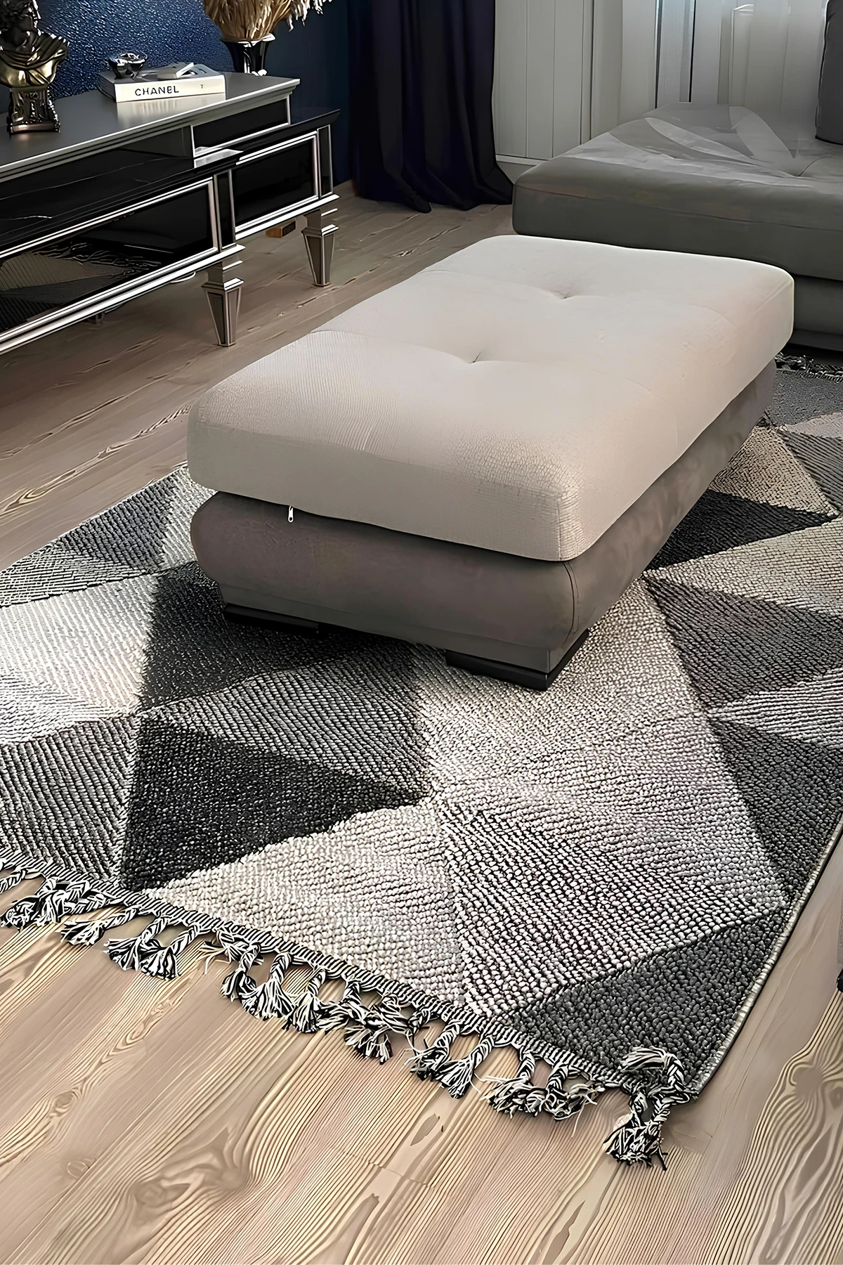 Mistral 1401 Gri - Salon, Koridor, Yolluk, Mutfak, Antre, Yatak Ve Oturma Odası Halısı