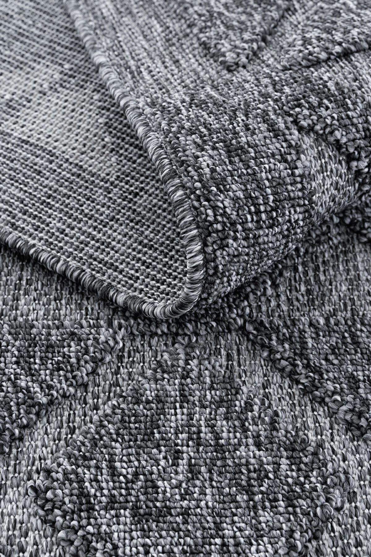 Velino 7512 Antrasit - Salon, Koridor (Yolluk), Mutfak, Antre, Yatak ve Oturma Odası Halısı