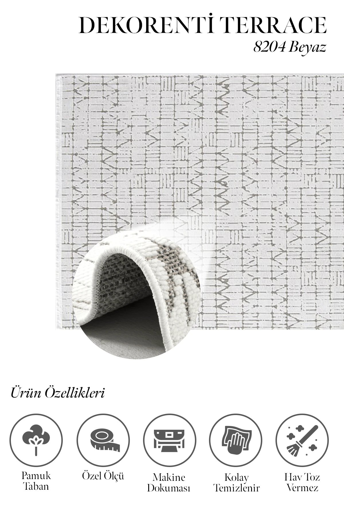 Terrace 8204 Beyaz
