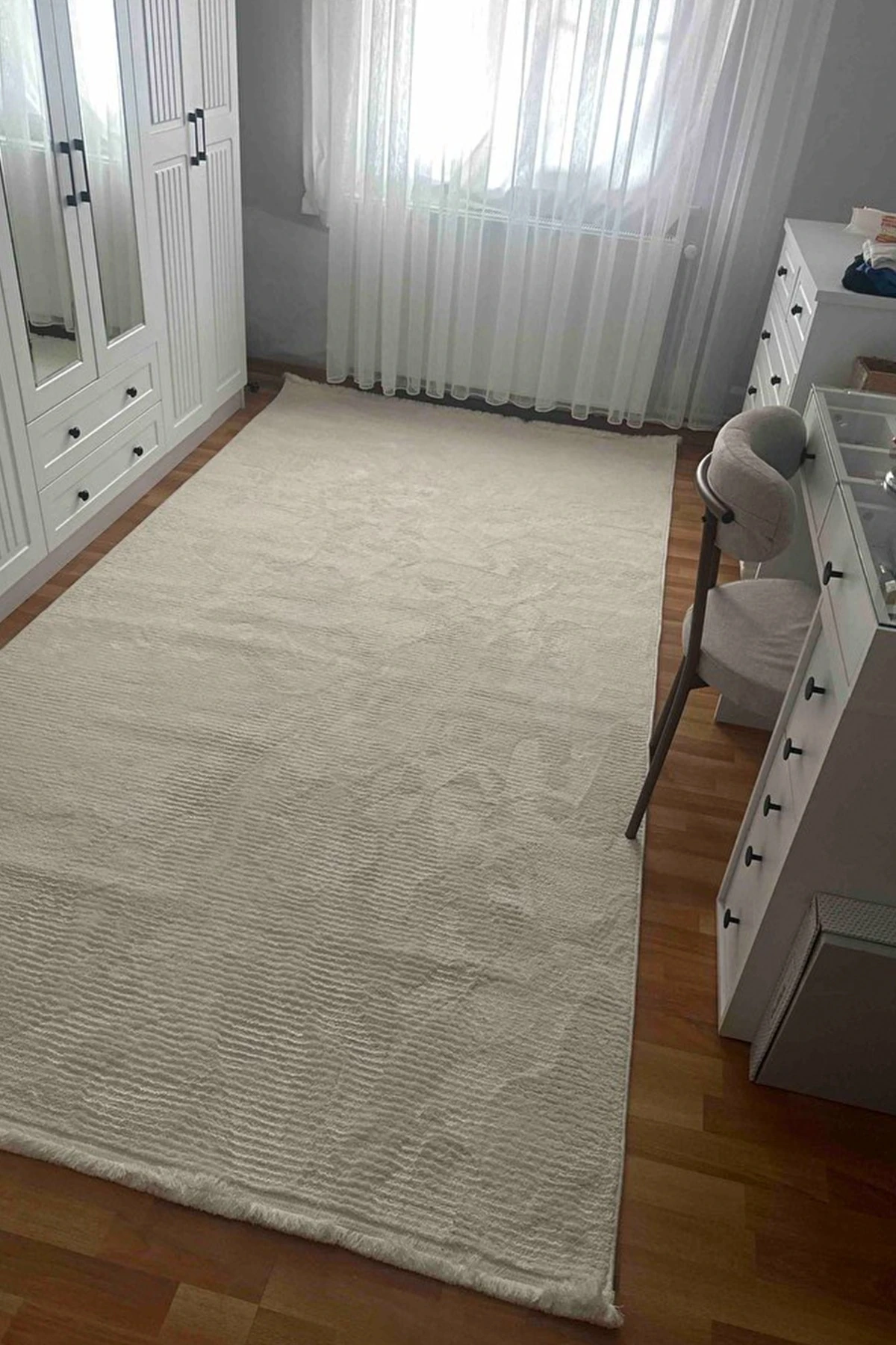 Solvia 3609 Krem - Salon, Koridor (Yolluk), Mutfak, Antre, Yatak ve Oturma Odası Halısı