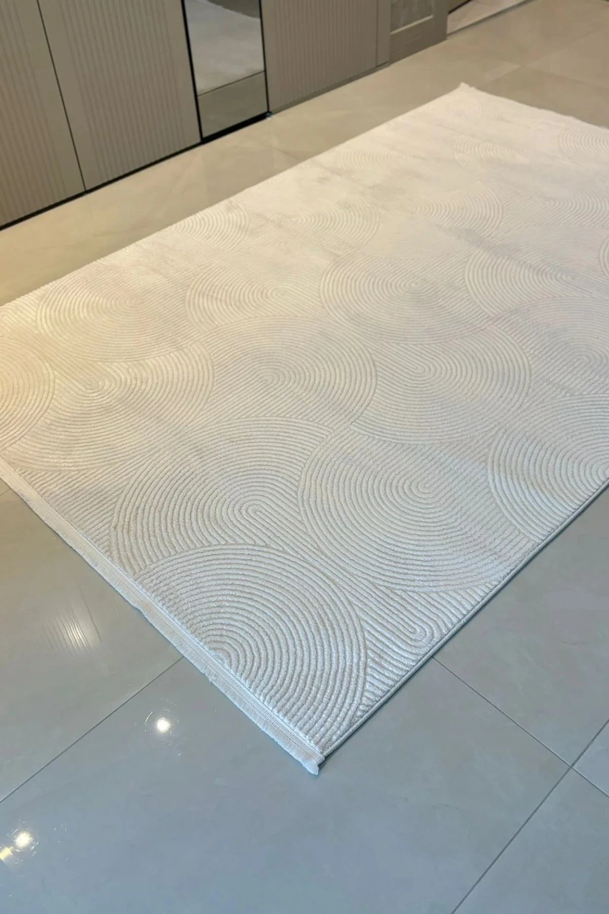 Taiga 8612 Krem - Salon, Koridor, Yolluk, Mutfak, Antre, Yatak Ve Oturma Odası Halısı