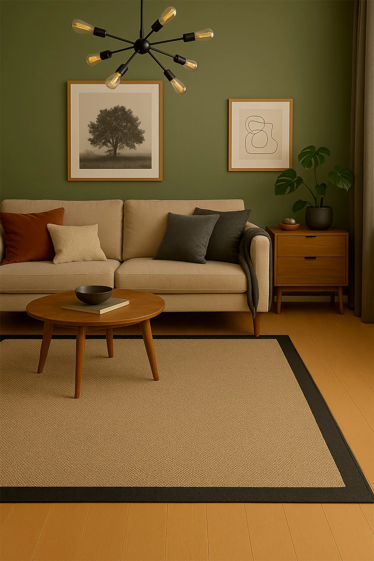 Goldie GLD 2703 Jüt Halı Bej - Salon, Koridor (Yolluk), Mutfak, Antre, Yatak ve Oturma Odası Halısı