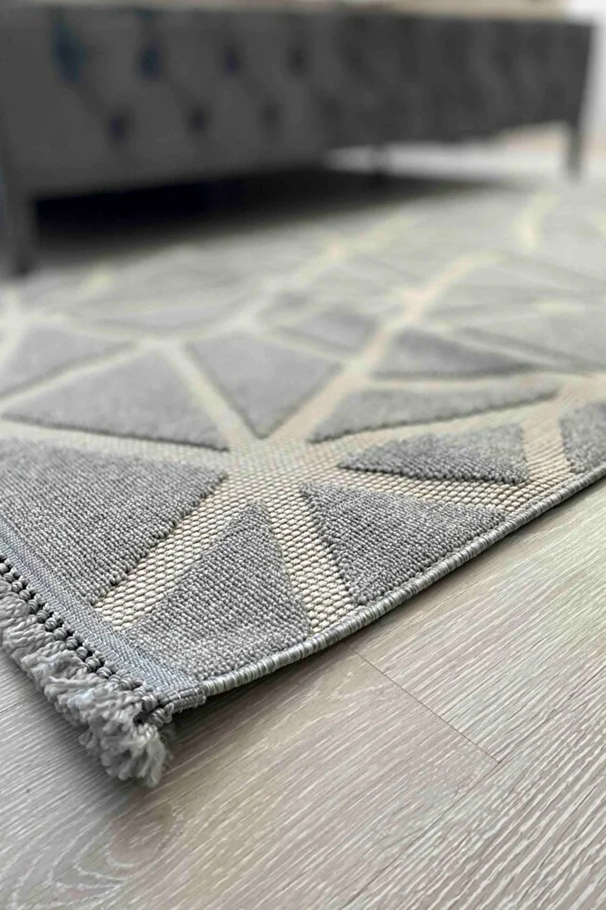 Velino 7501 Gri - Salon, Koridor (Yolluk), Mutfak, Antre, Yatak ve Oturma Odası Halısı