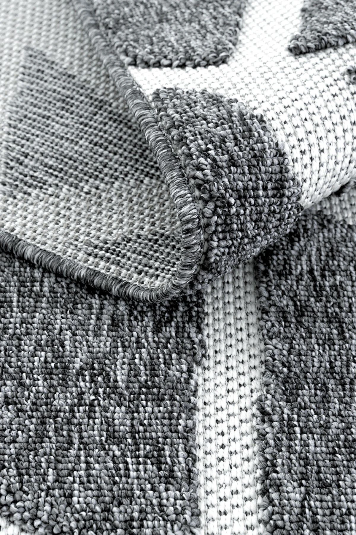 Velino 7504 Antrasit - Salon, Koridor (Yolluk), Mutfak, Antre, Yatak ve Oturma Odası Halısı