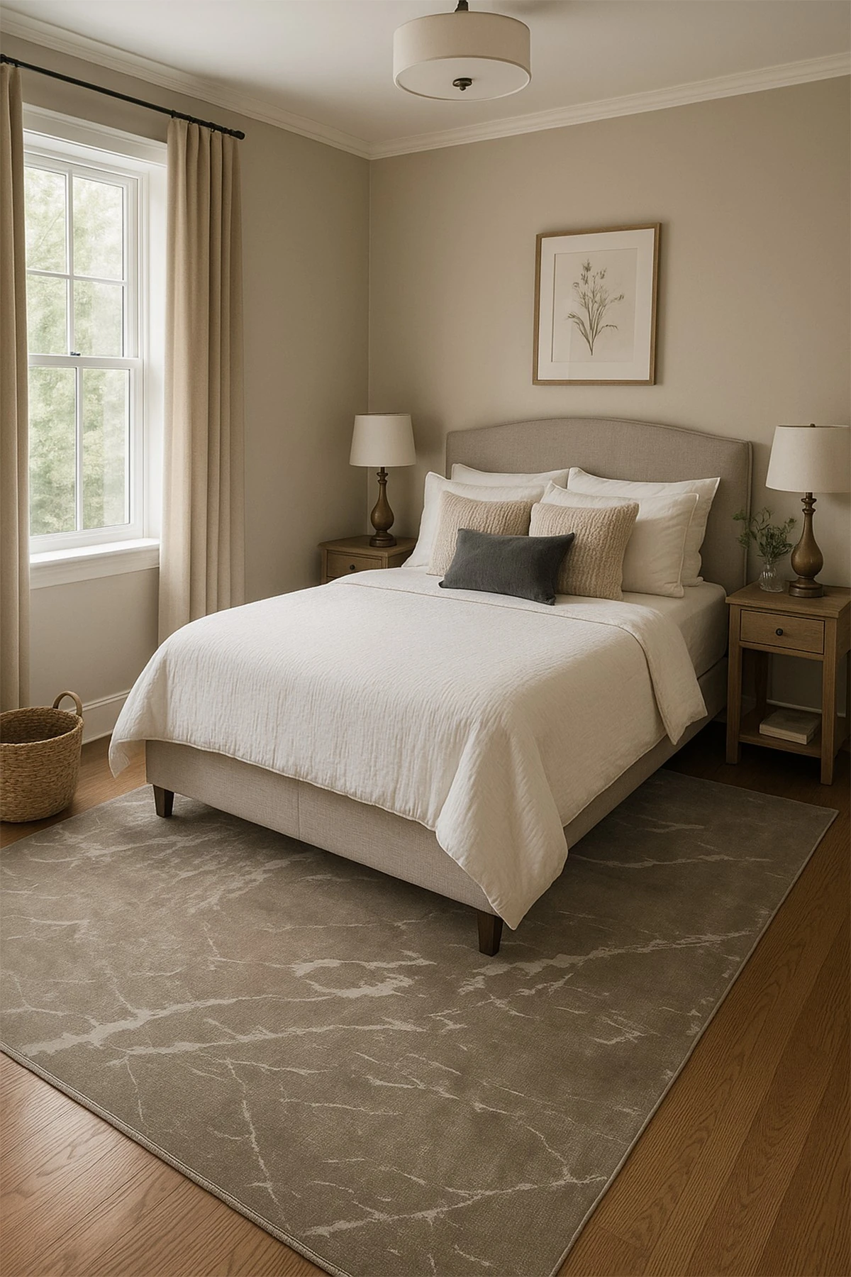 Jasper 1076 Gri - Salon, Koridor (Yolluk), Mutfak, Antre, Yatak ve Oturma Odası Halısı