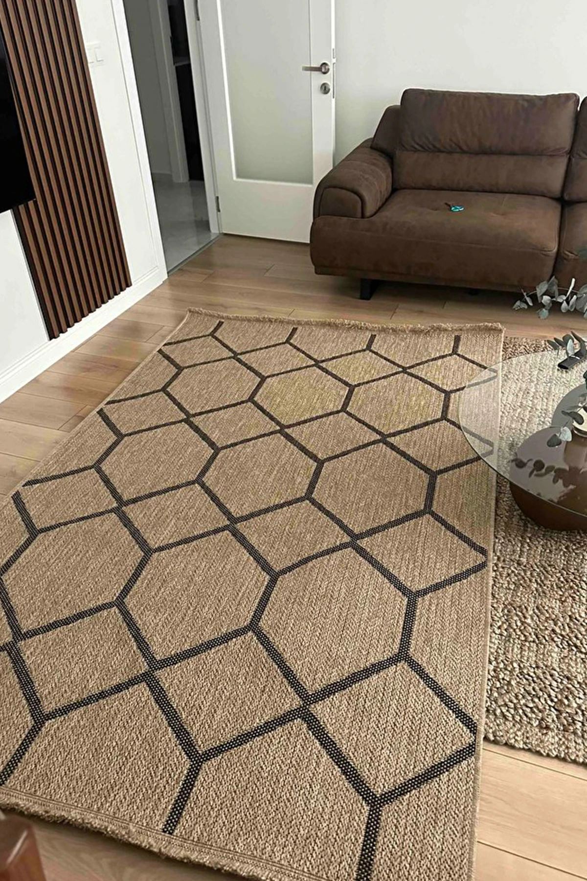 Velino 7506 Bej - Salon, Koridor (Yolluk), Mutfak, Antre, Yatak ve Oturma Odası Halısı