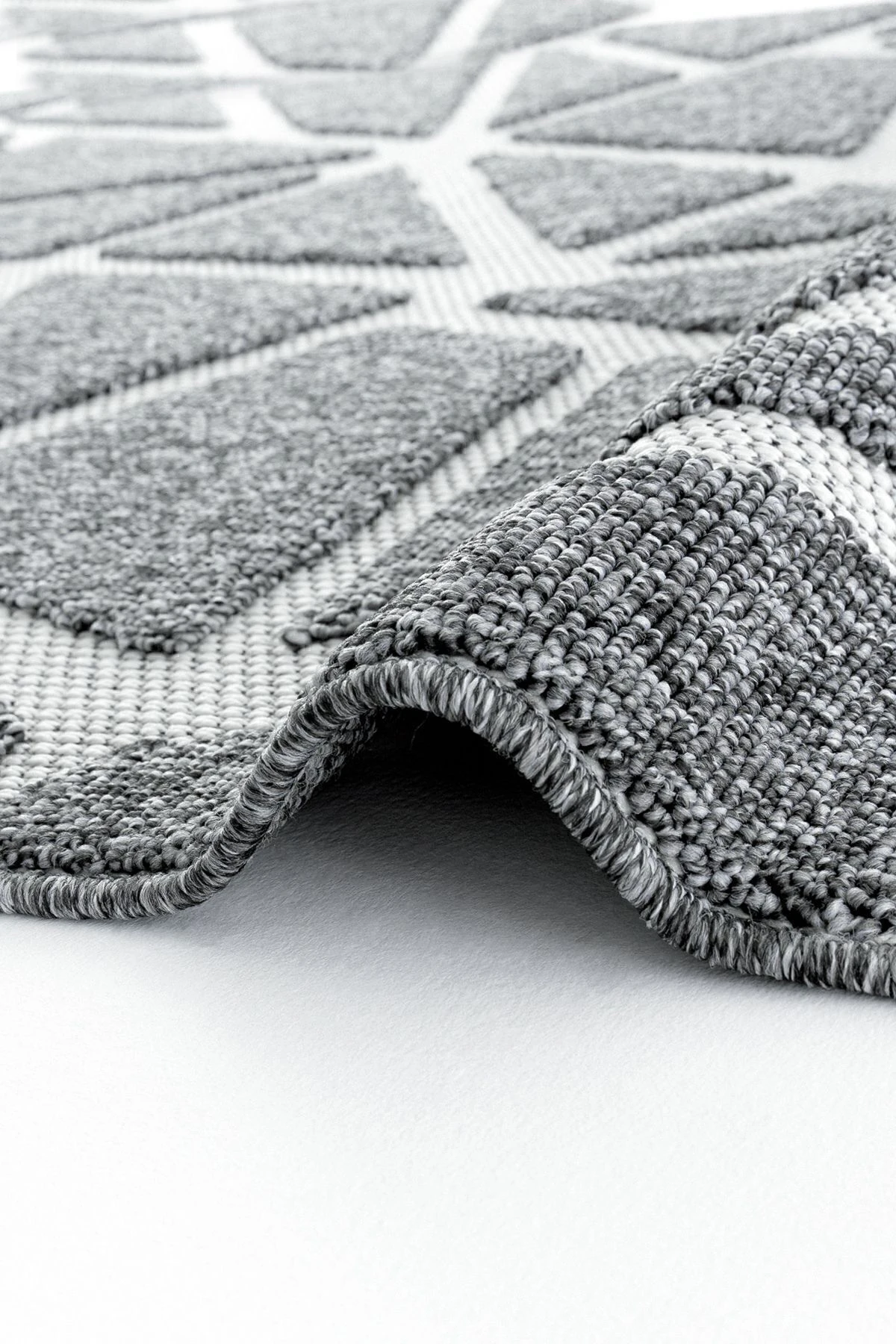 Velino 7504 Antrasit - Salon, Koridor (Yolluk), Mutfak, Antre, Yatak ve Oturma Odası Halısı