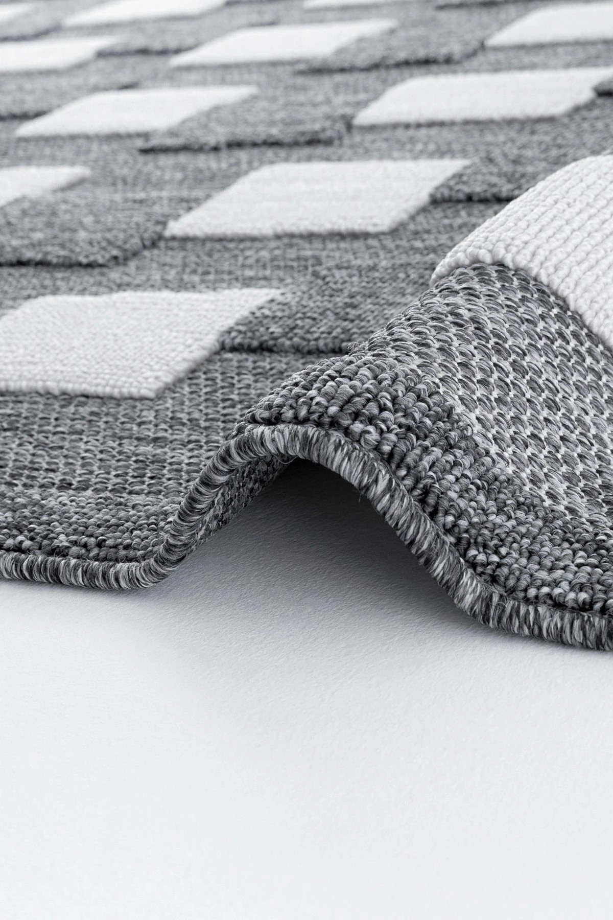 Velino 7513 Antrasit - Salon, Koridor (Yolluk), Mutfak, Antre, Yatak ve Oturma Odası Halısı