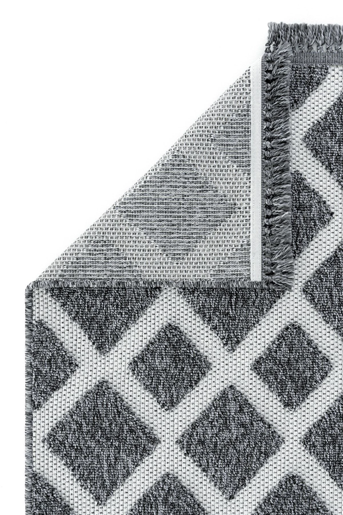 Velino 7508 Antrasit - Salon, Koridor (Yolluk), Mutfak, Antre, Yatak ve Oturma Odası Halısı