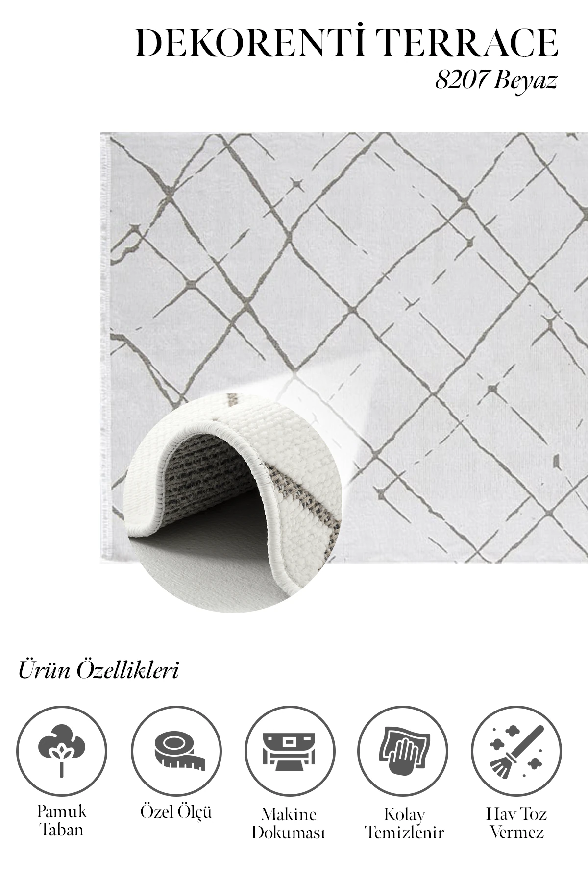 Terrace 8207 Beyaz