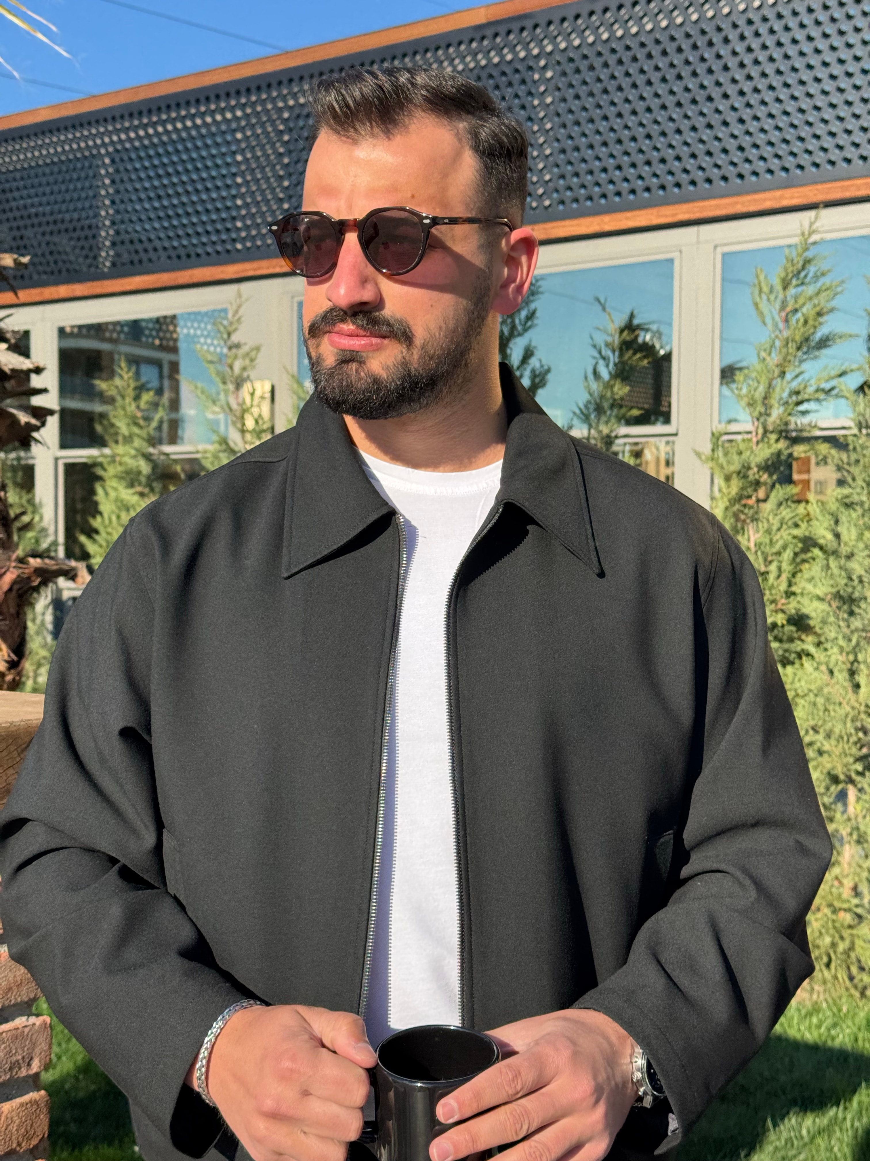 Siyah Oversize Alt Üst Takım