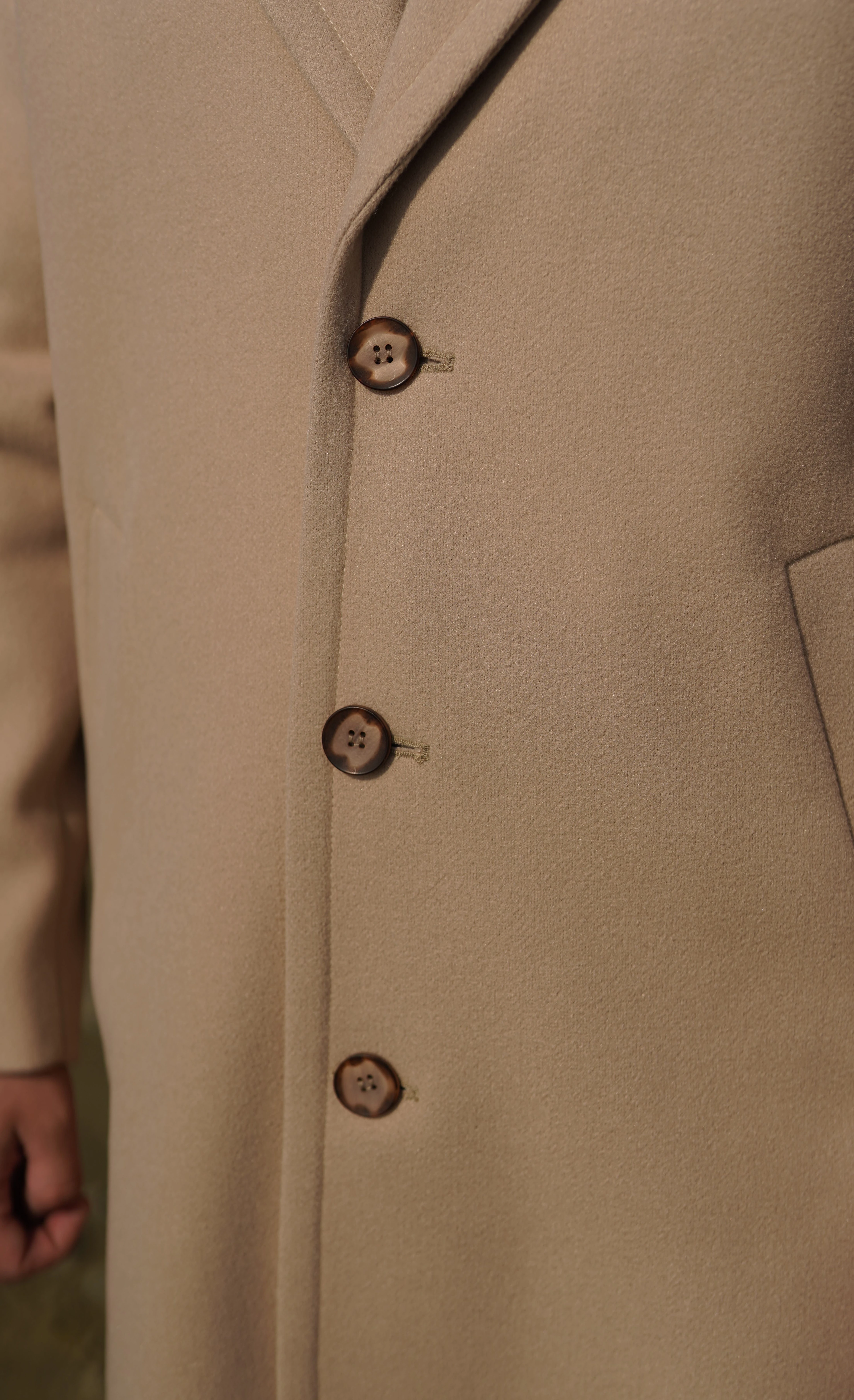 ÜÇ DÜĞME OVERSİZE KAŞE KABAN 