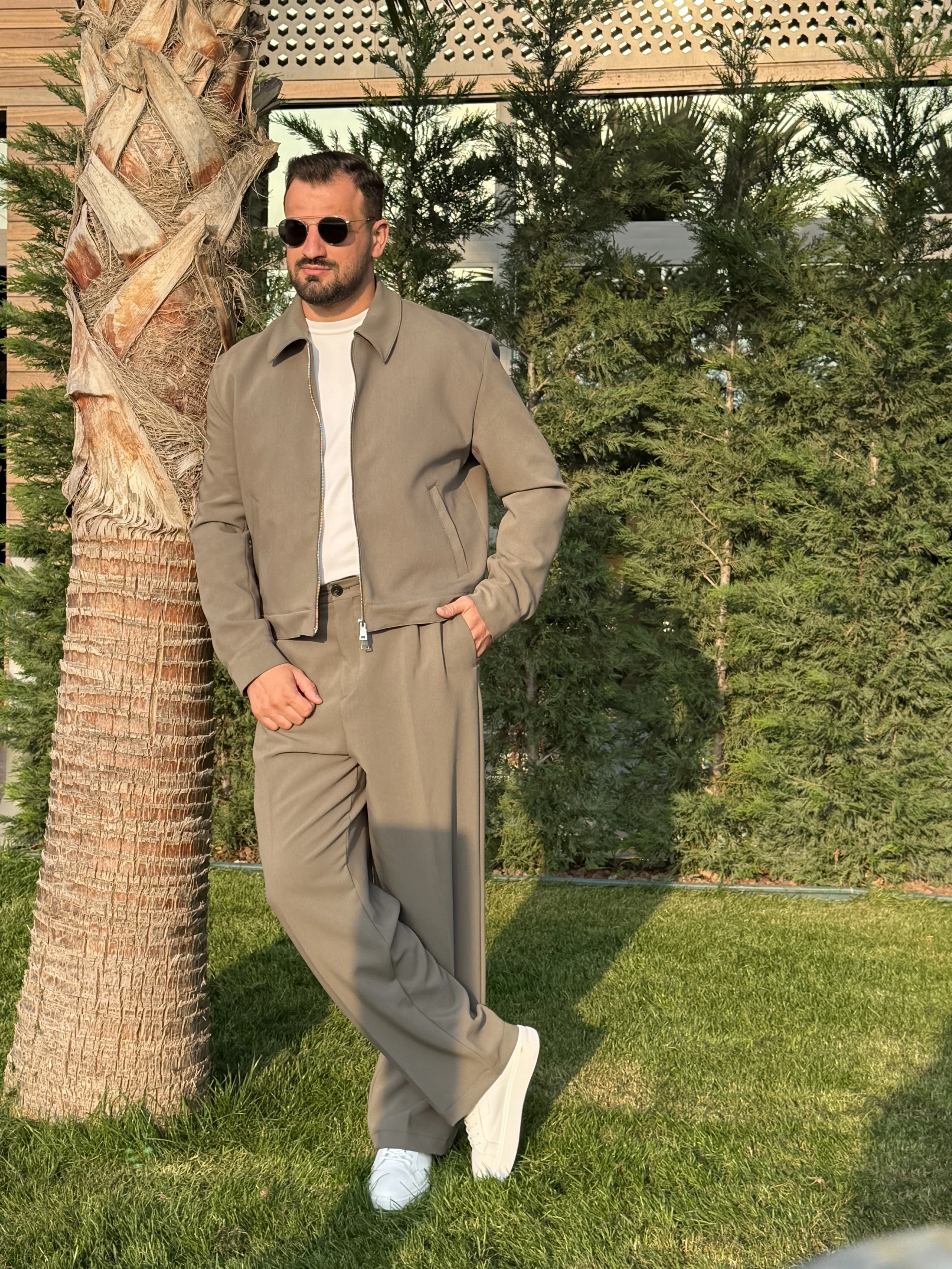 YEŞİL OVERSİZE ALT ÜST TAKIM