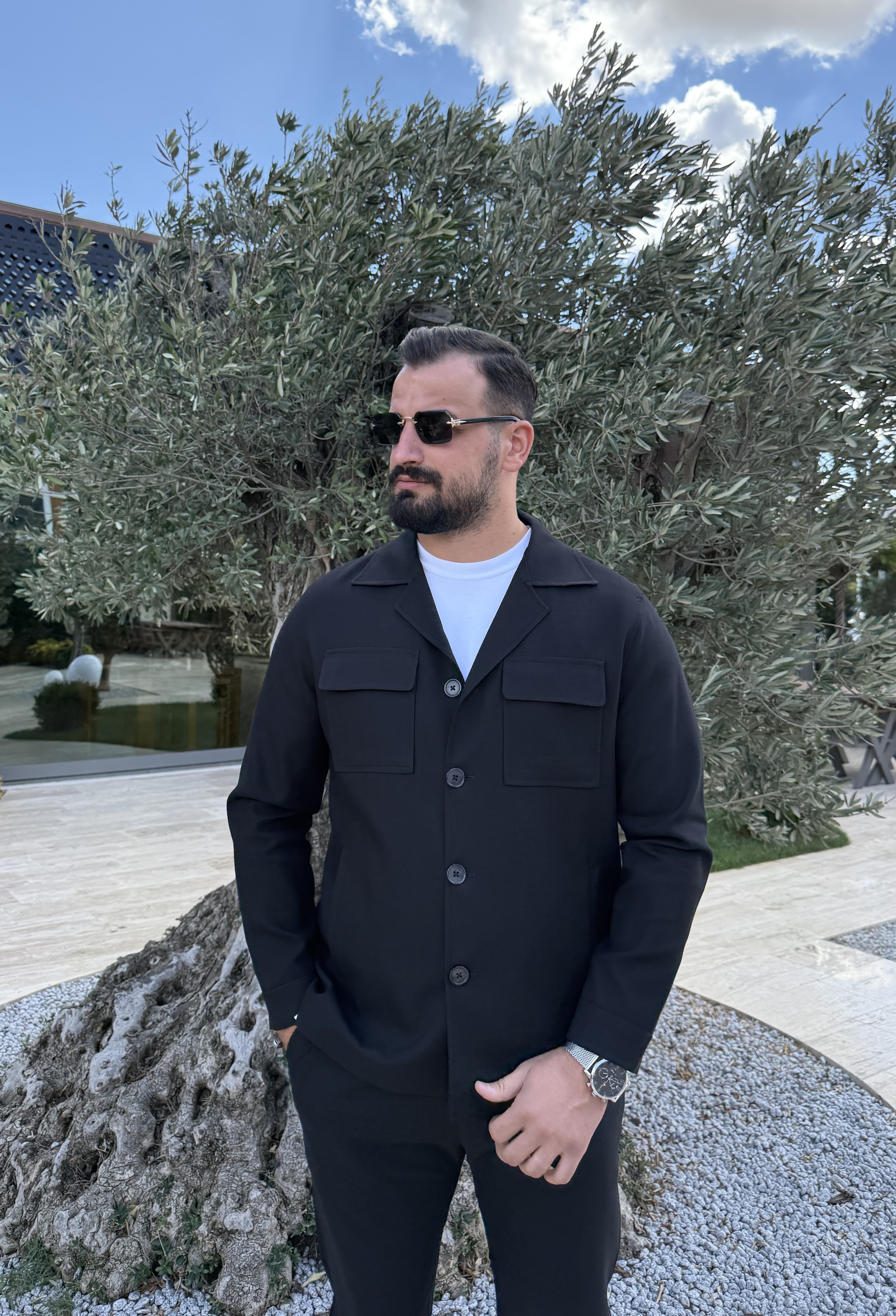 COMPORT KUMAŞ SİYAH ALT ÜST TAKIM