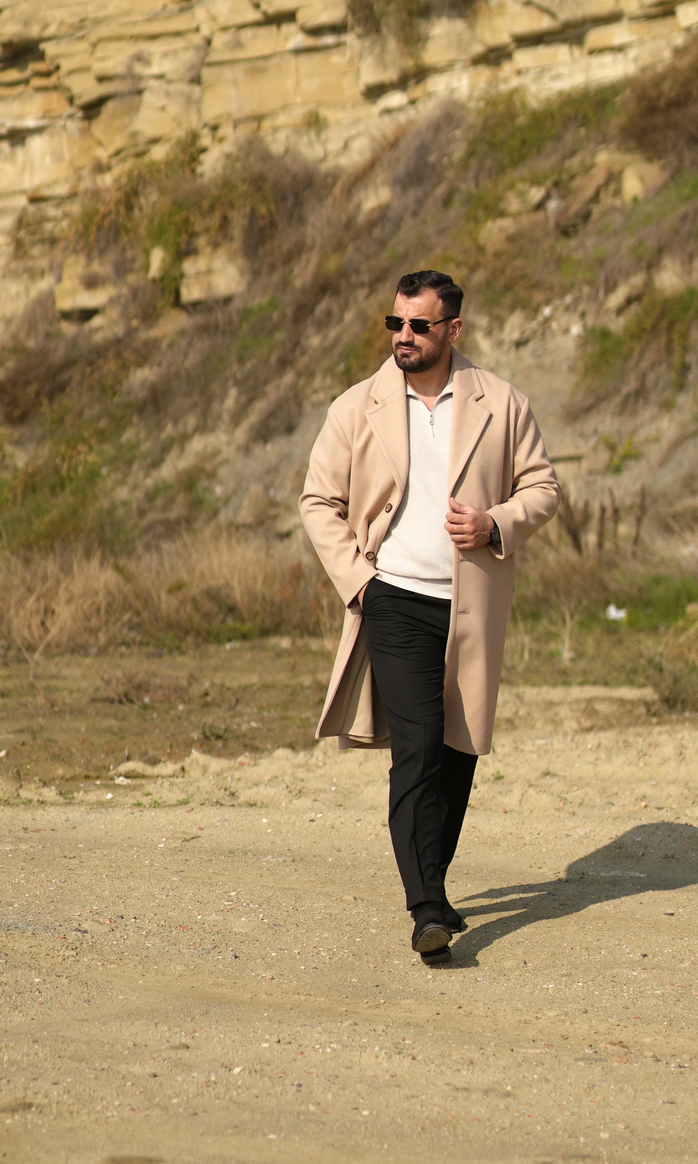 ÜÇ DÜĞME OVERSİZE KAŞE KABAN 