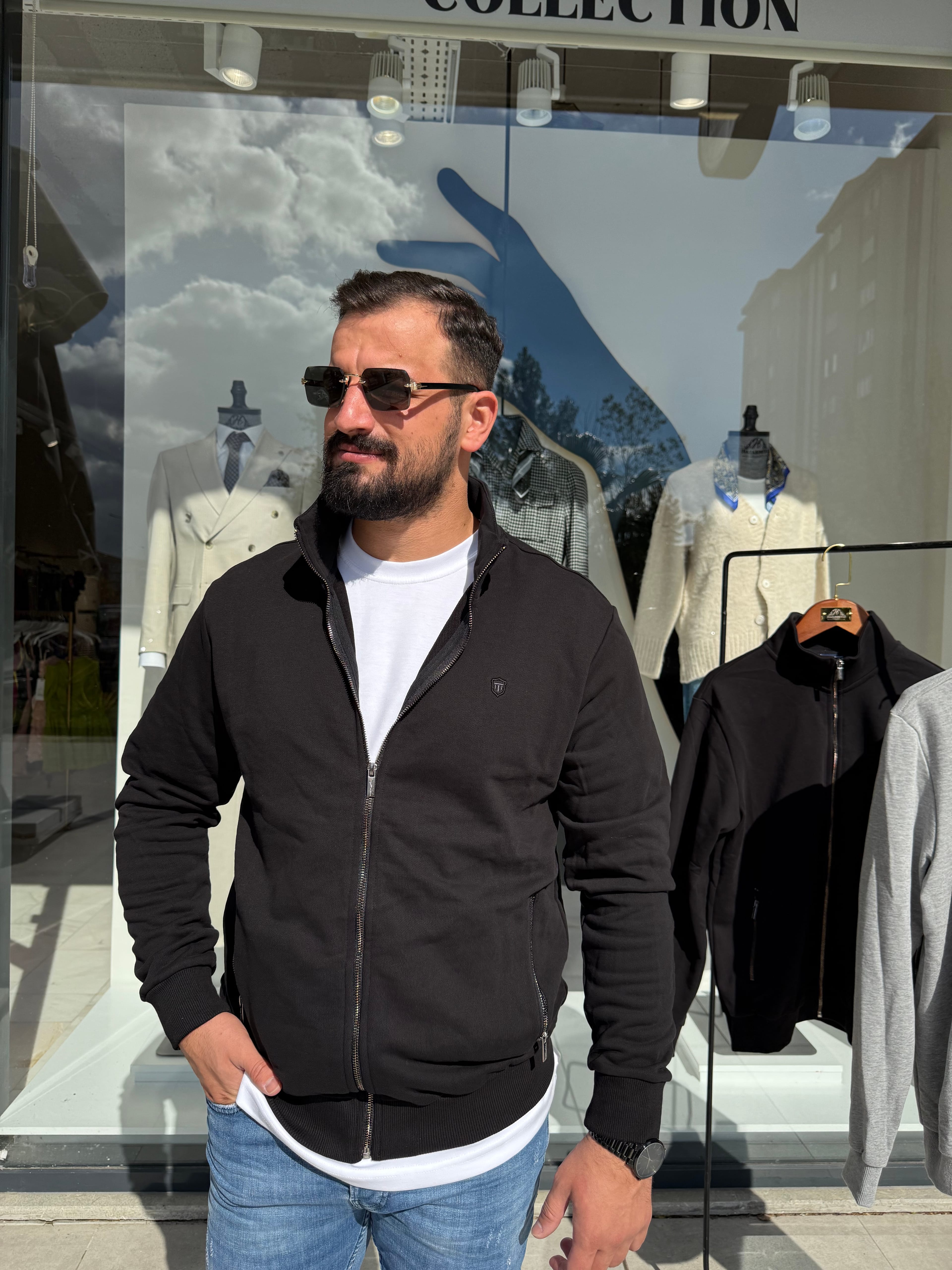SİYAH POLAR HIRKA