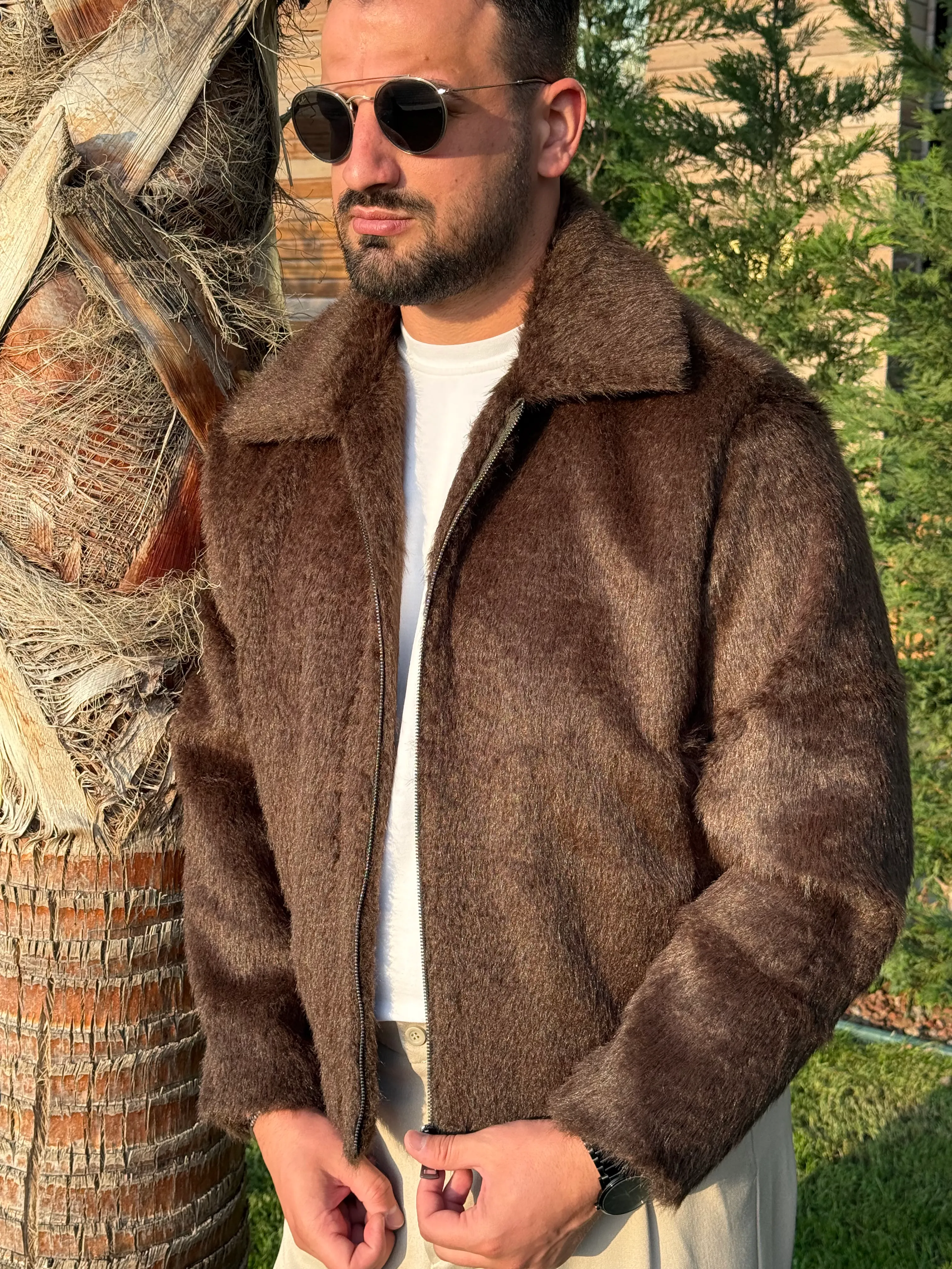 KAHVE YUMUŞAK DOKULU MONT