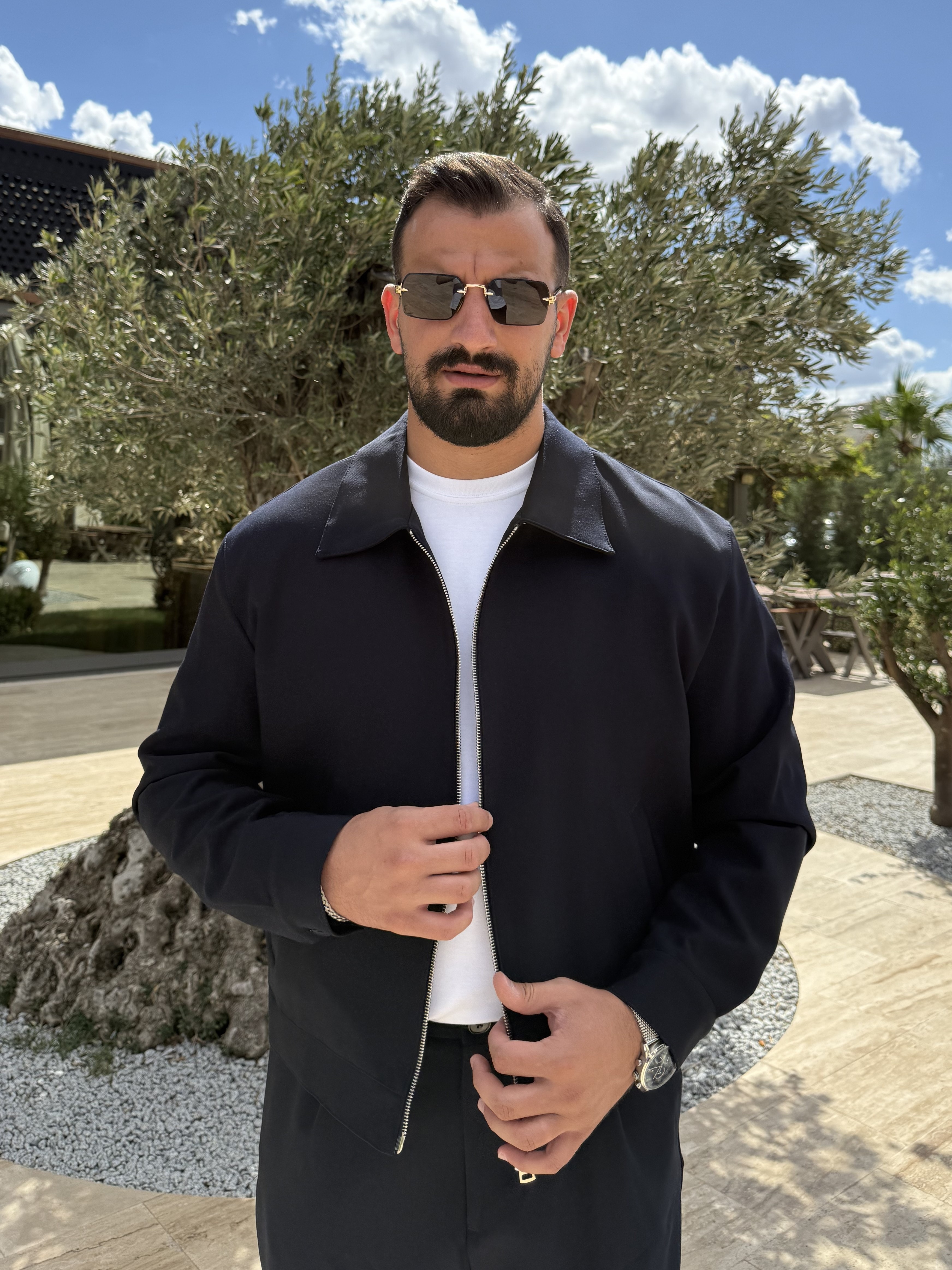 LACİVERT OVERSİZE ALT ÜST TAKIM
