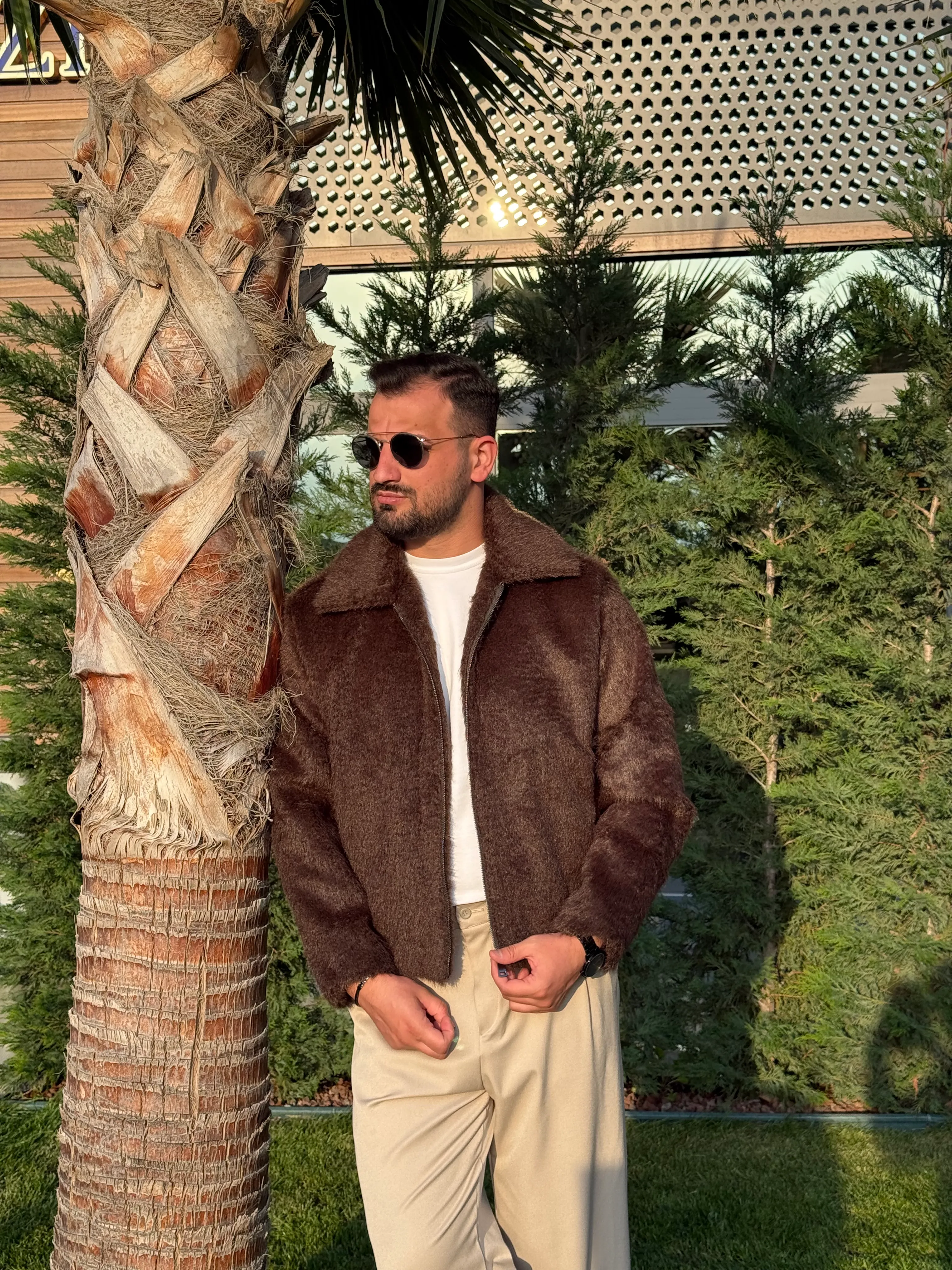 KAHVE YUMUŞAK DOKULU MONT