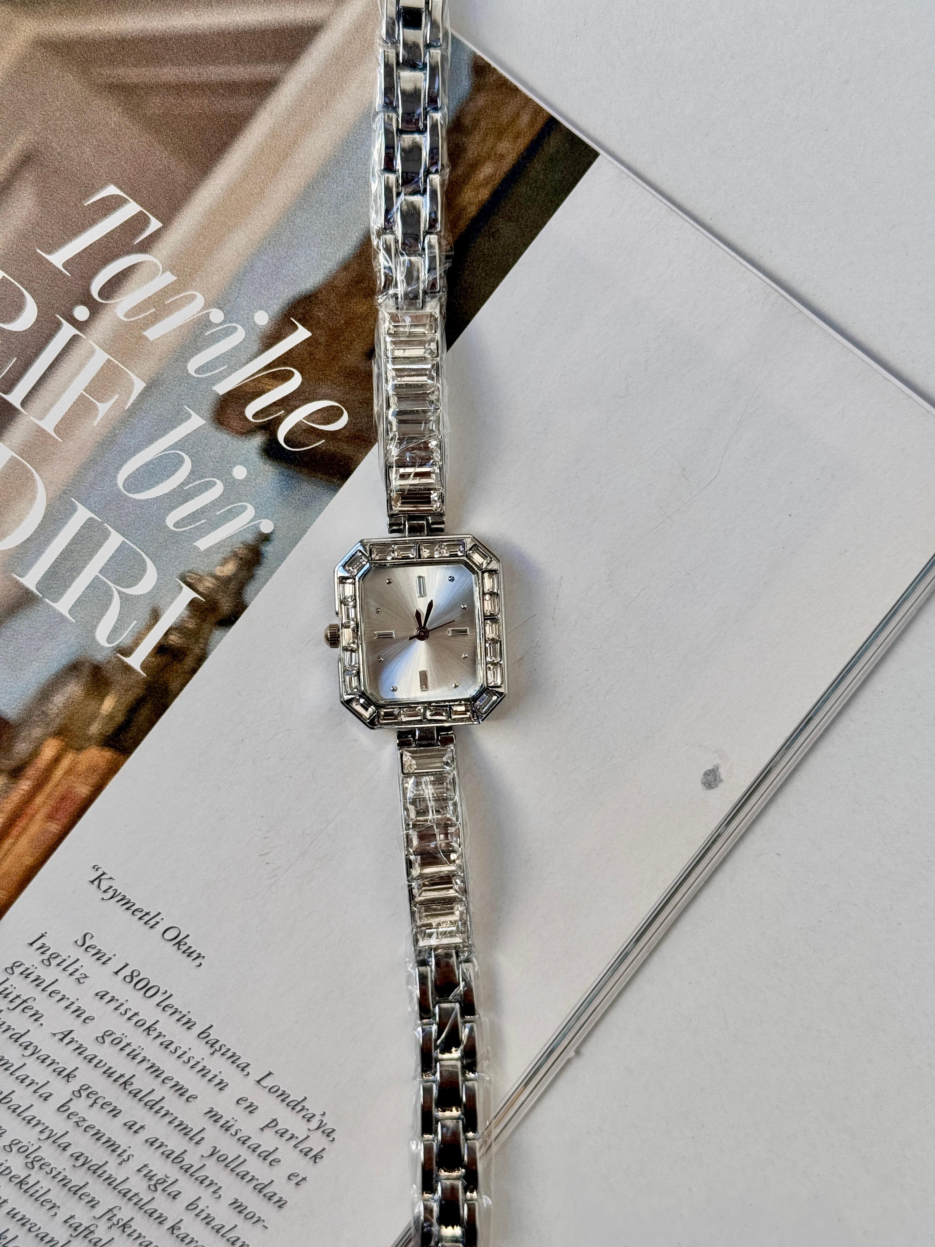 Marka model silver kol saati