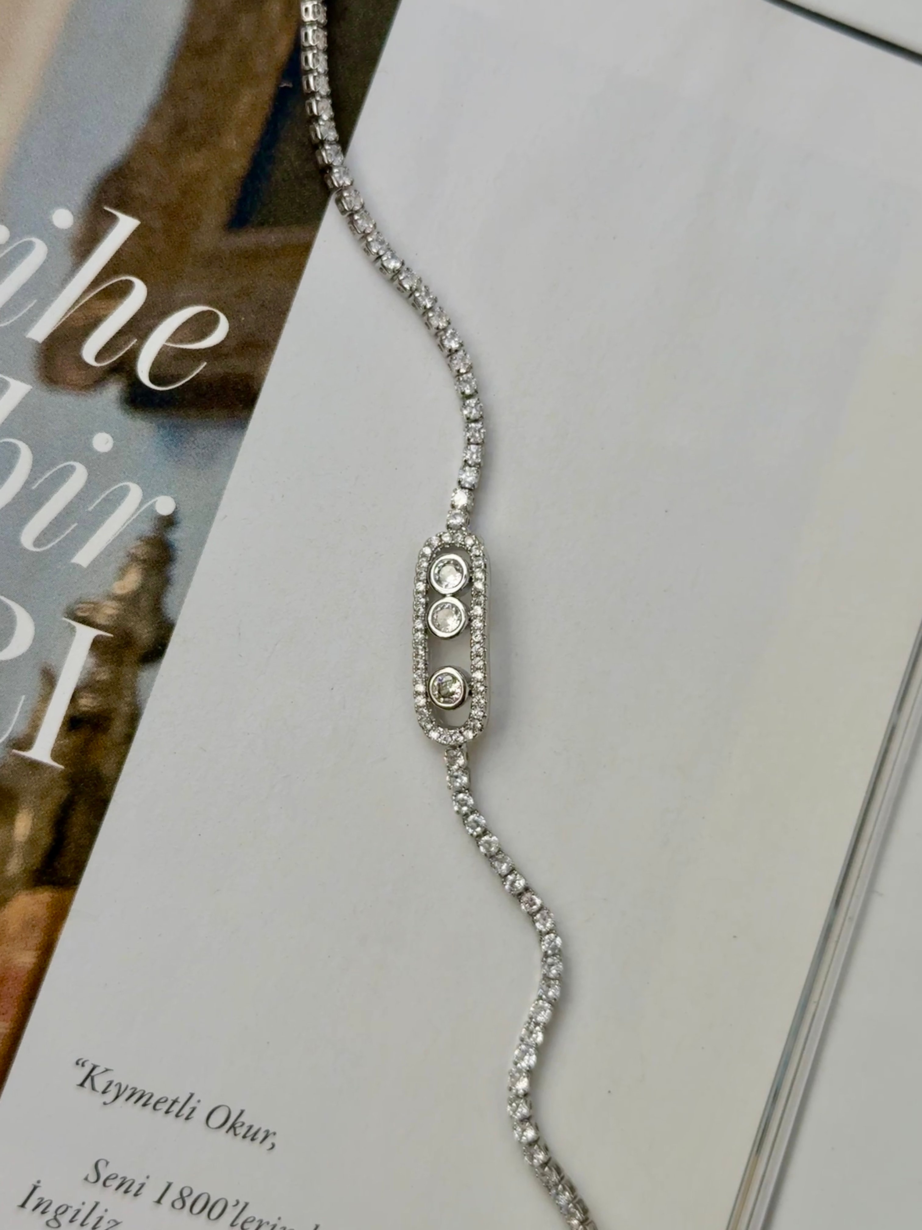 Aura bileklik ( silver )
