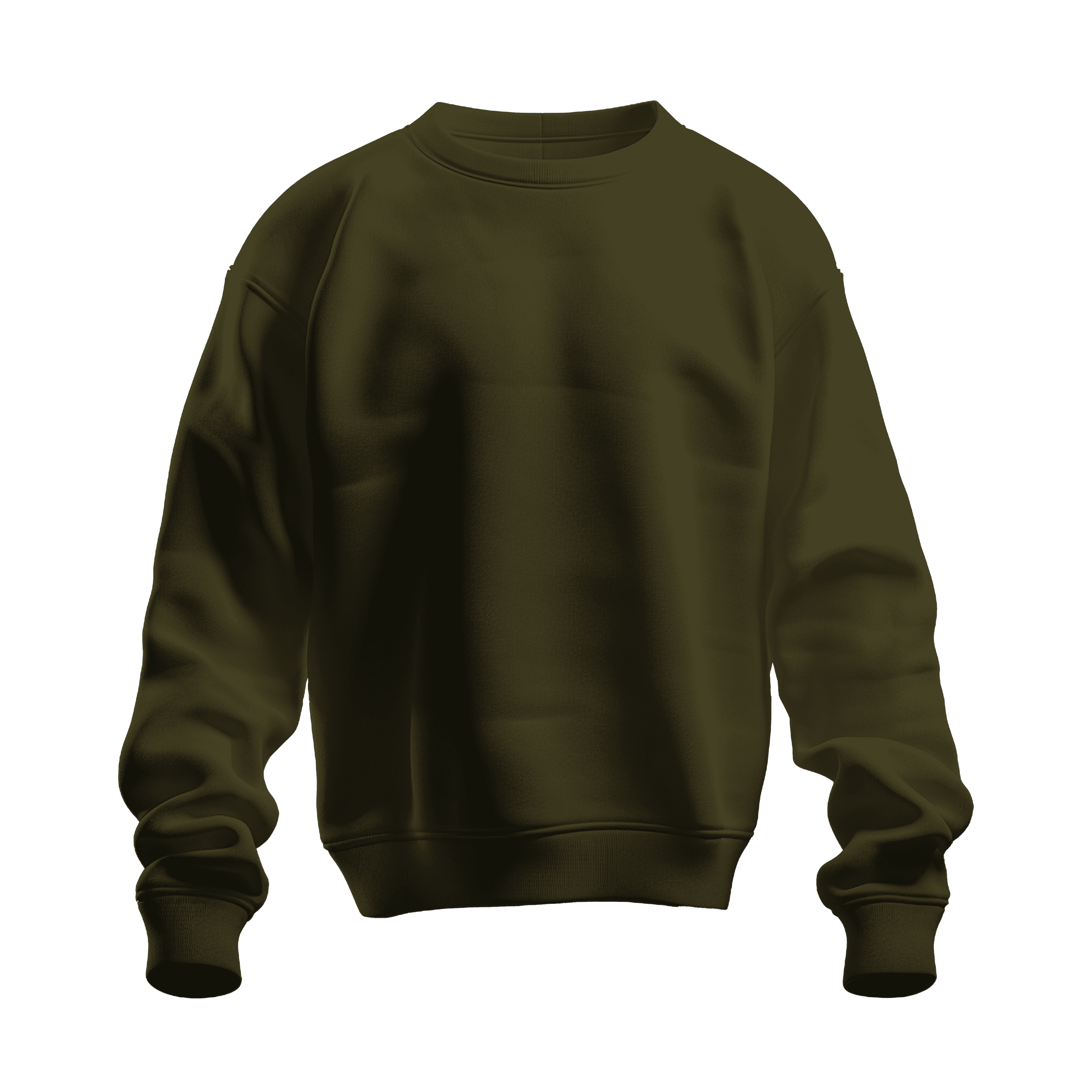 Haki Basic Regular Sweatshirt