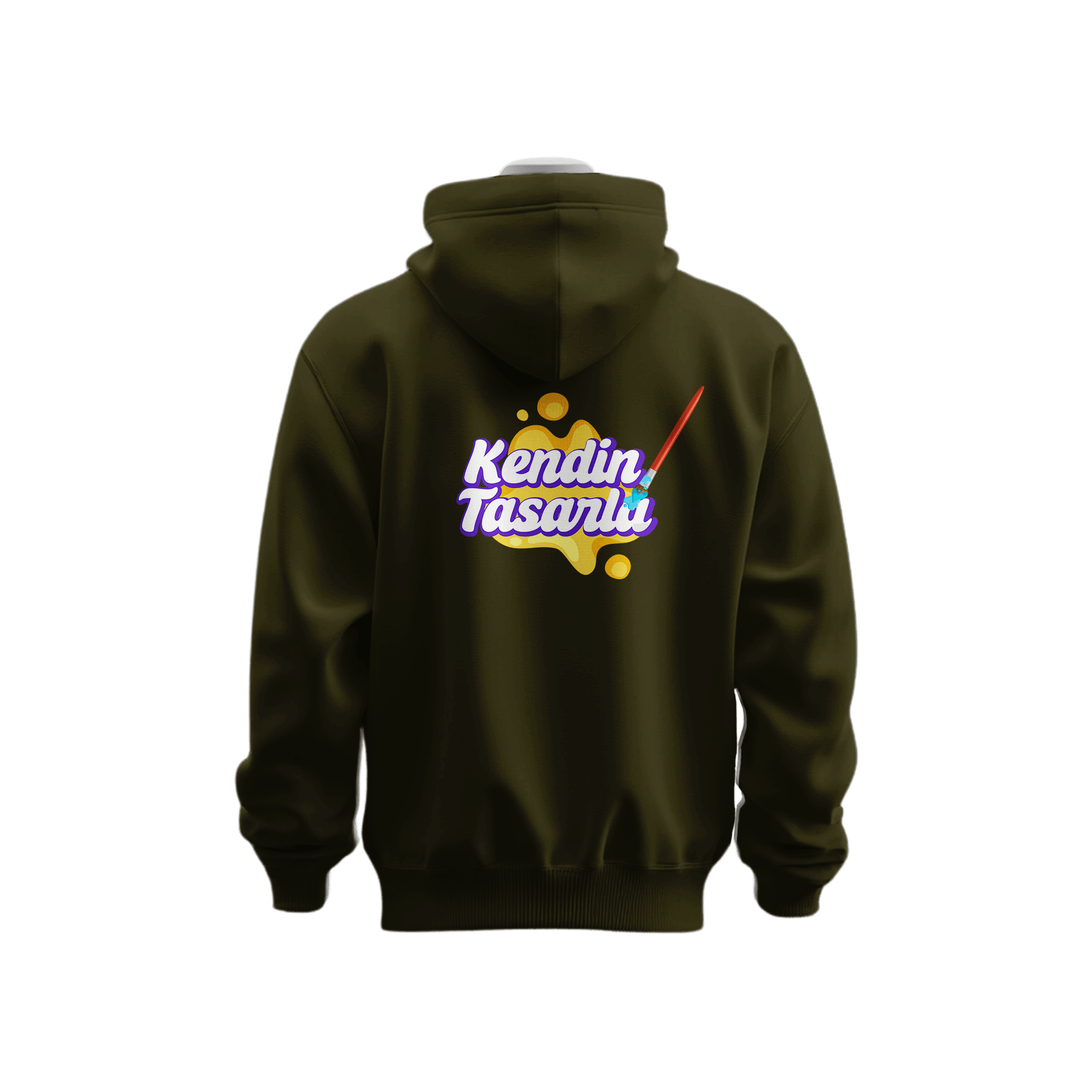 Haki Basic Regular Hoodie Tarzını Yarat 🎨🖌️