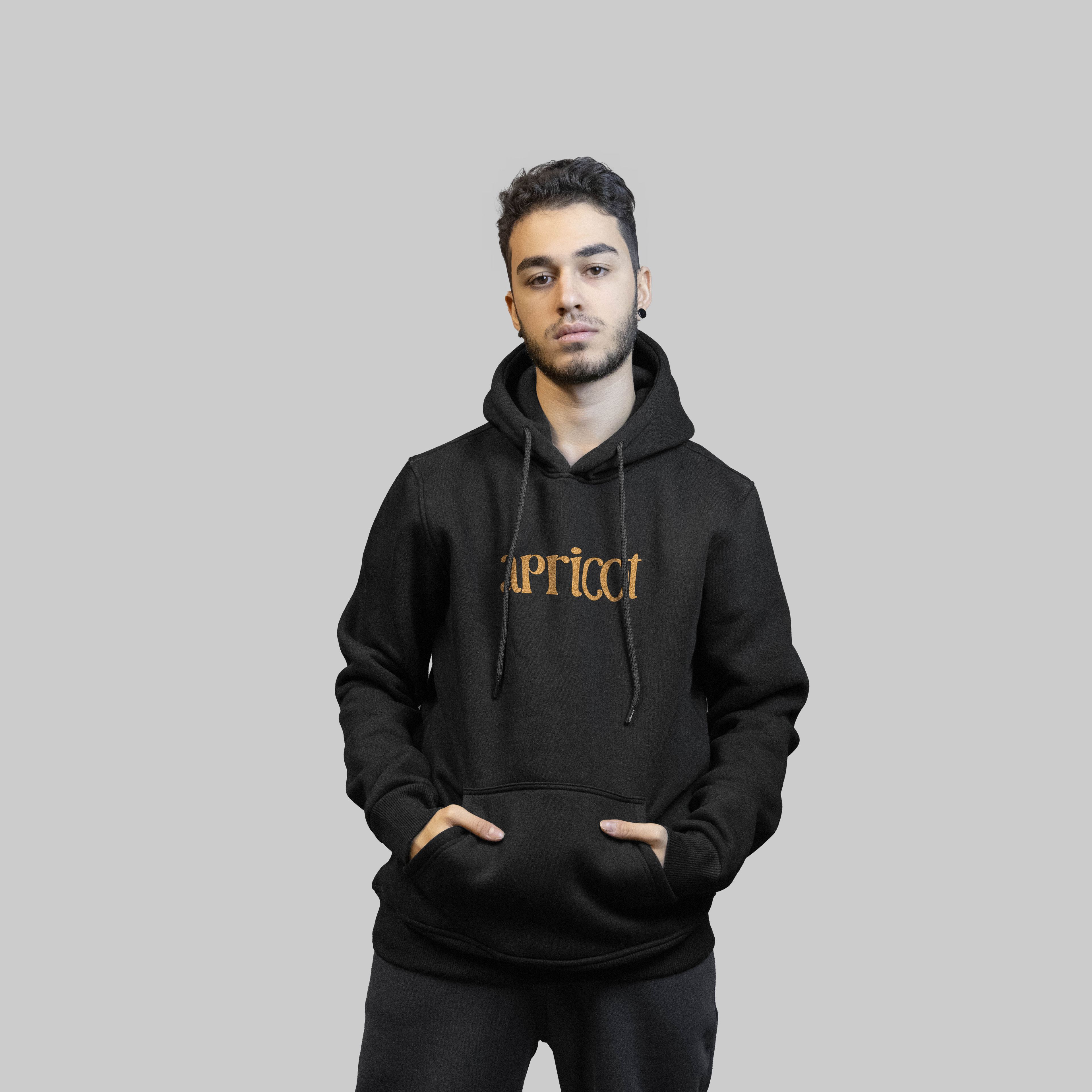 Apricot Hoodie - Siyah