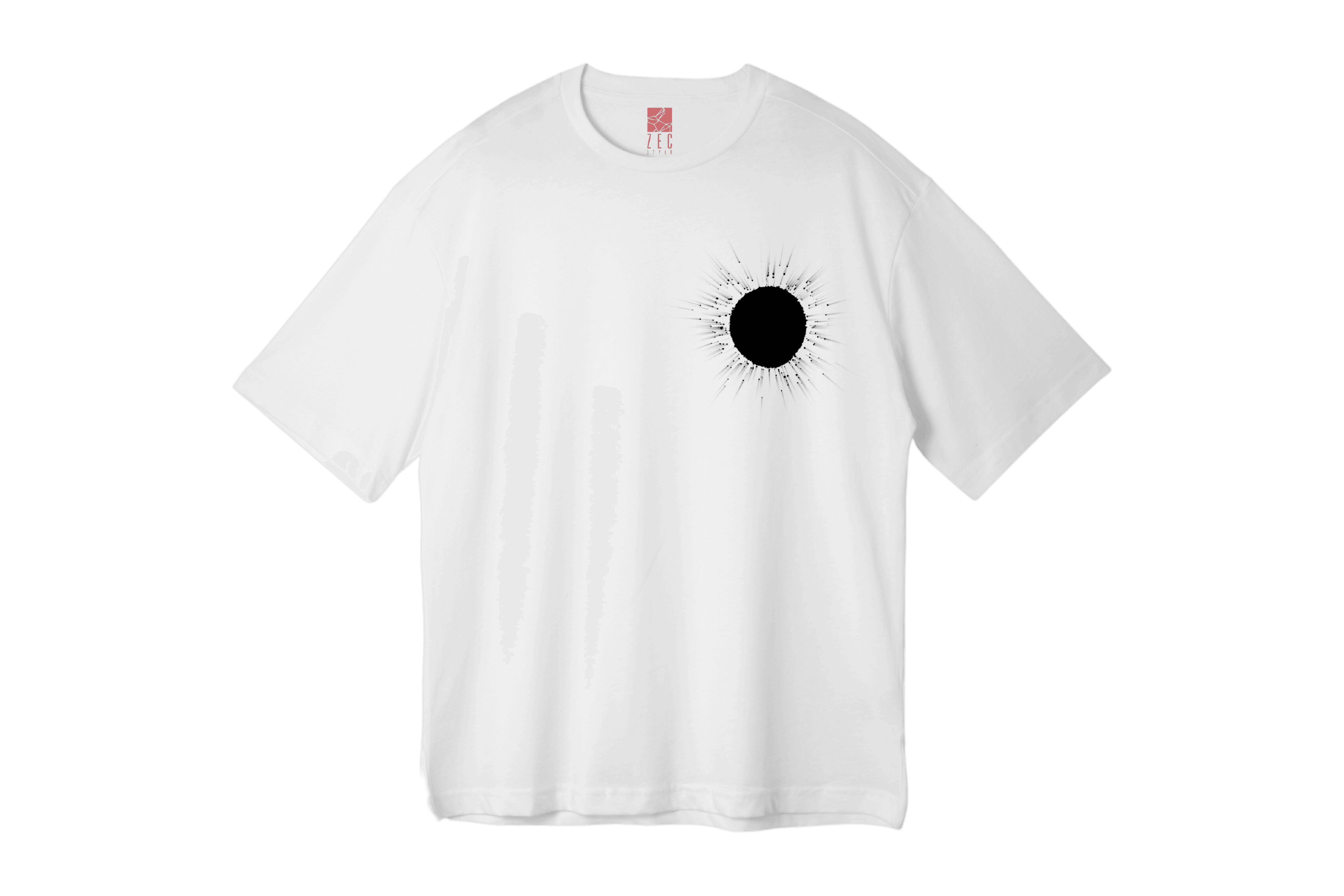 White Oversize Unisex T-shirt 02B