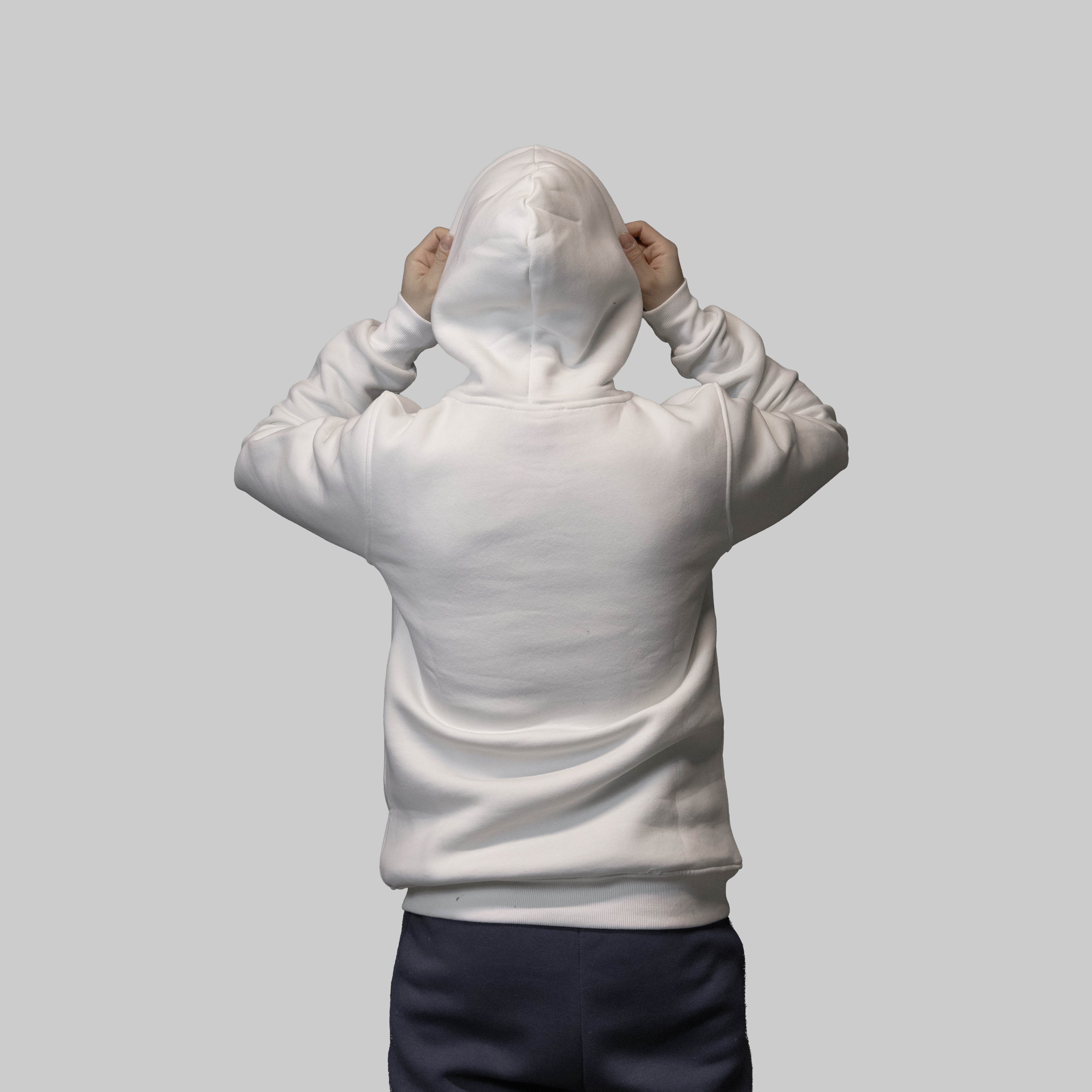 Ekru Basic Regular Hoodie