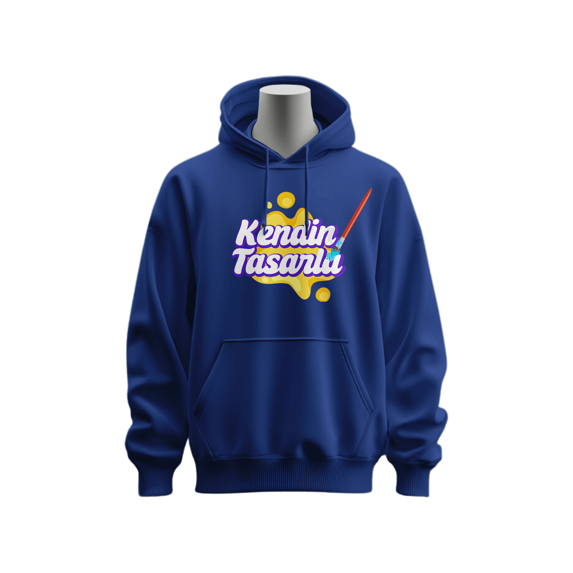 Lacivert Basic Regular Hoodie Tarzını Yarat 🎨🖌️