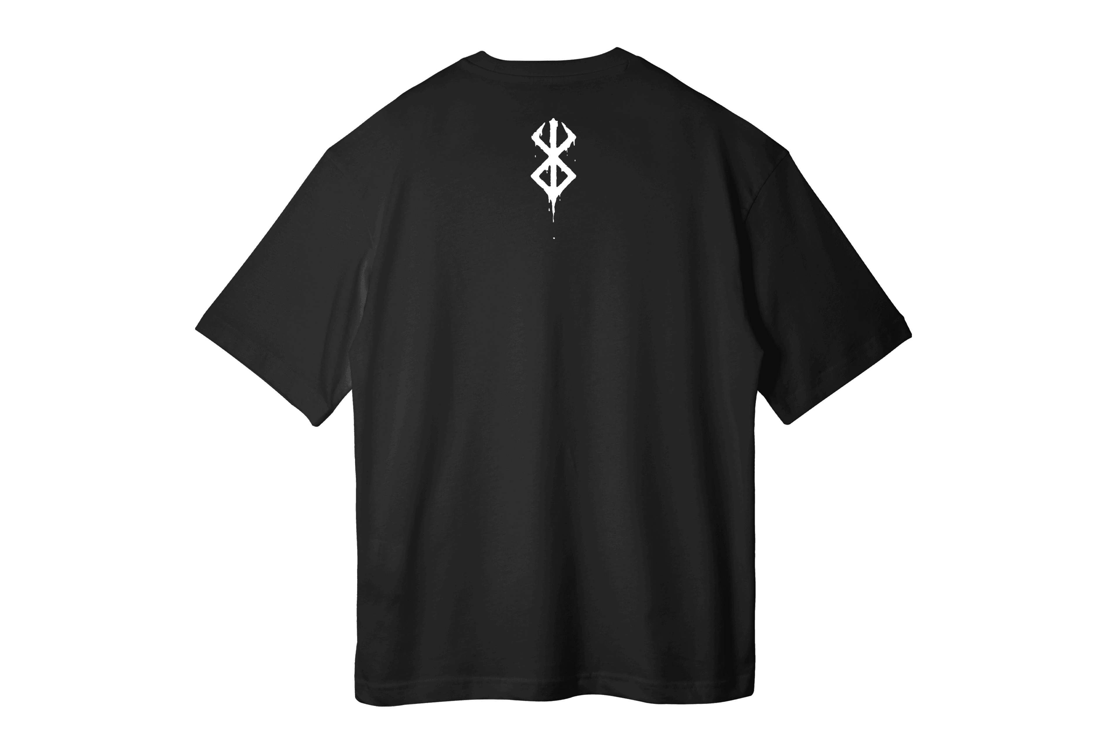 Siyah Oversize Unisex T-shirt - Berserk