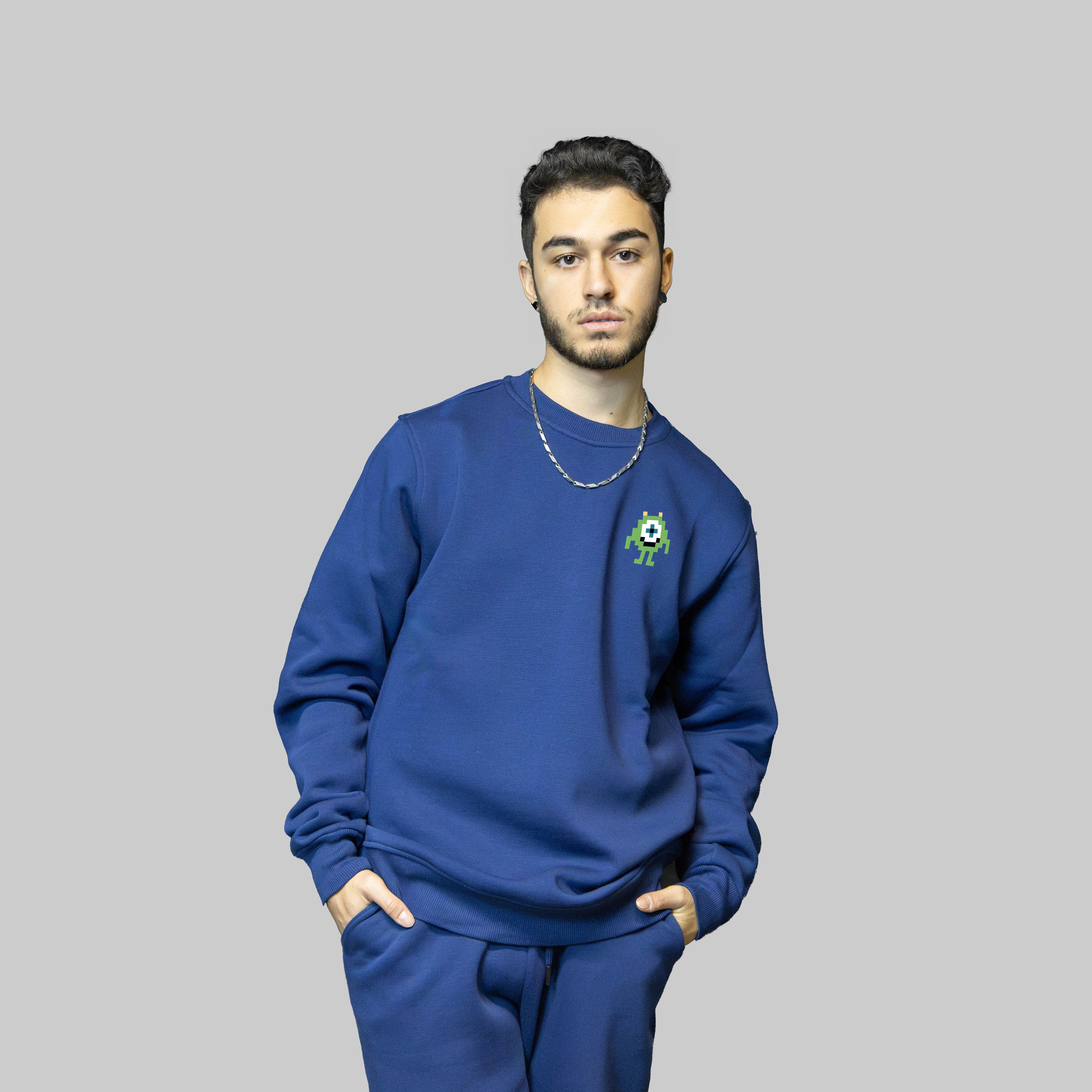 Mike Wazowski Sweatshirt - Lacivert